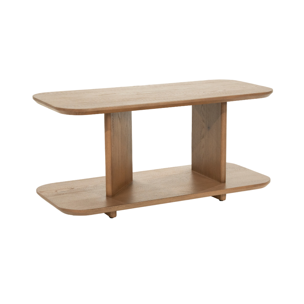 Stolik boczny TY ciemne drewno dębowe