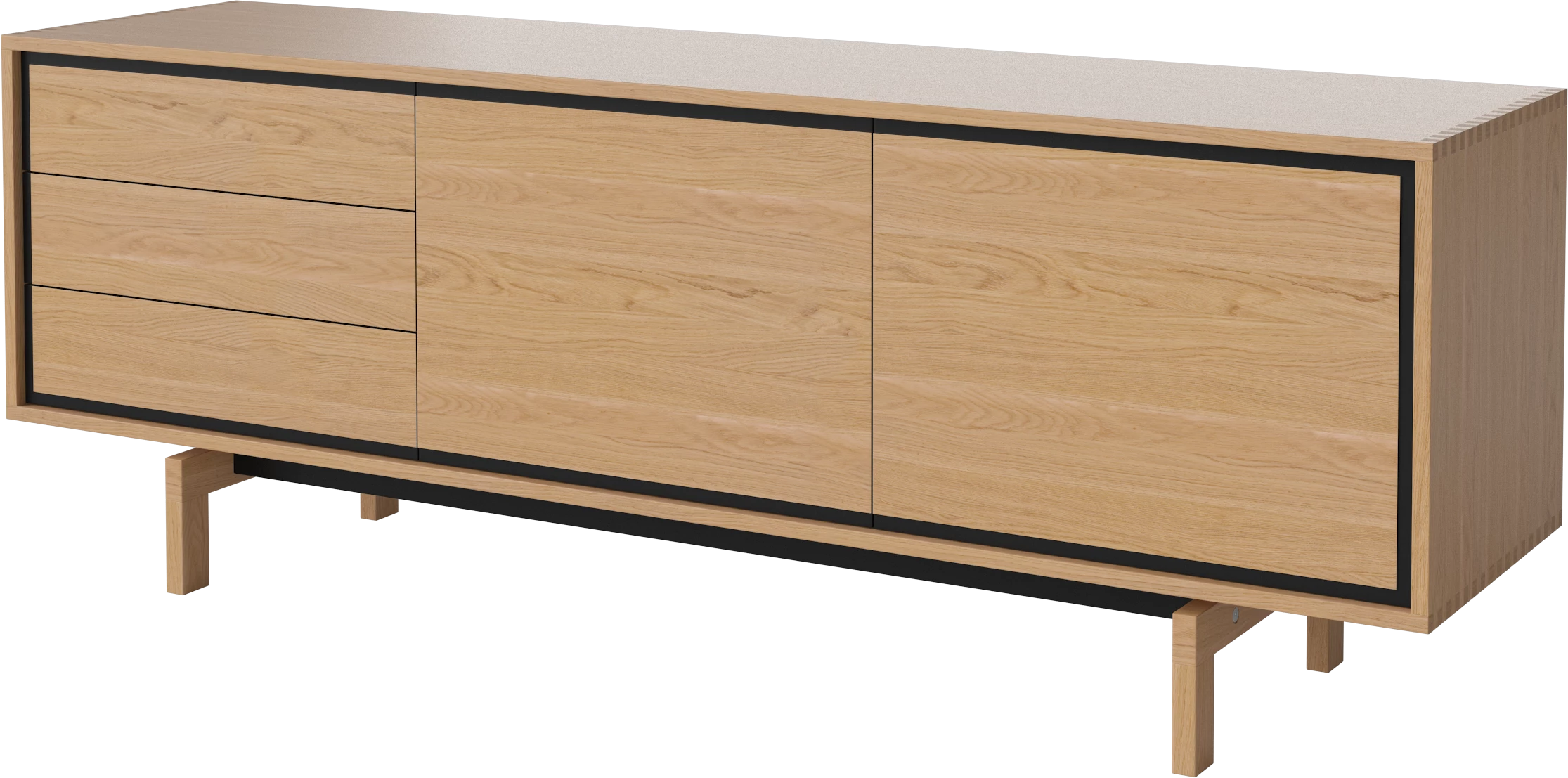 RTV -Kabinett Floow Eiche Holz