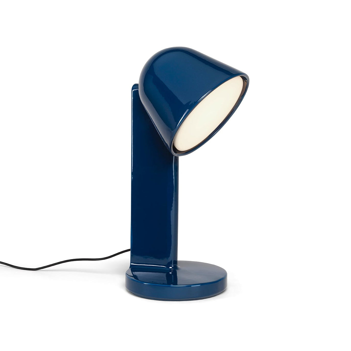 Ceramic Table Lamp Navy Blue