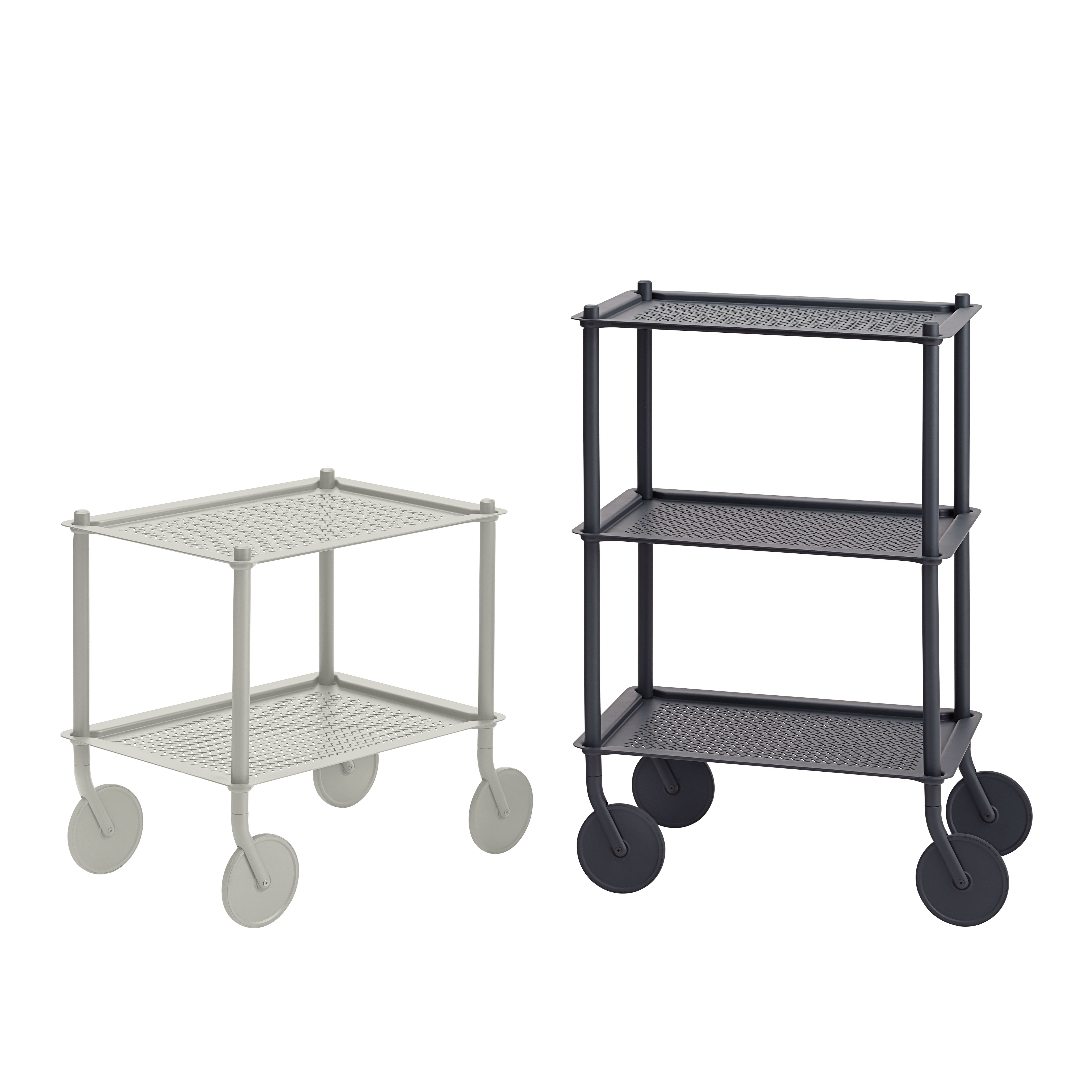 Outdoor cart FLOW navy blue