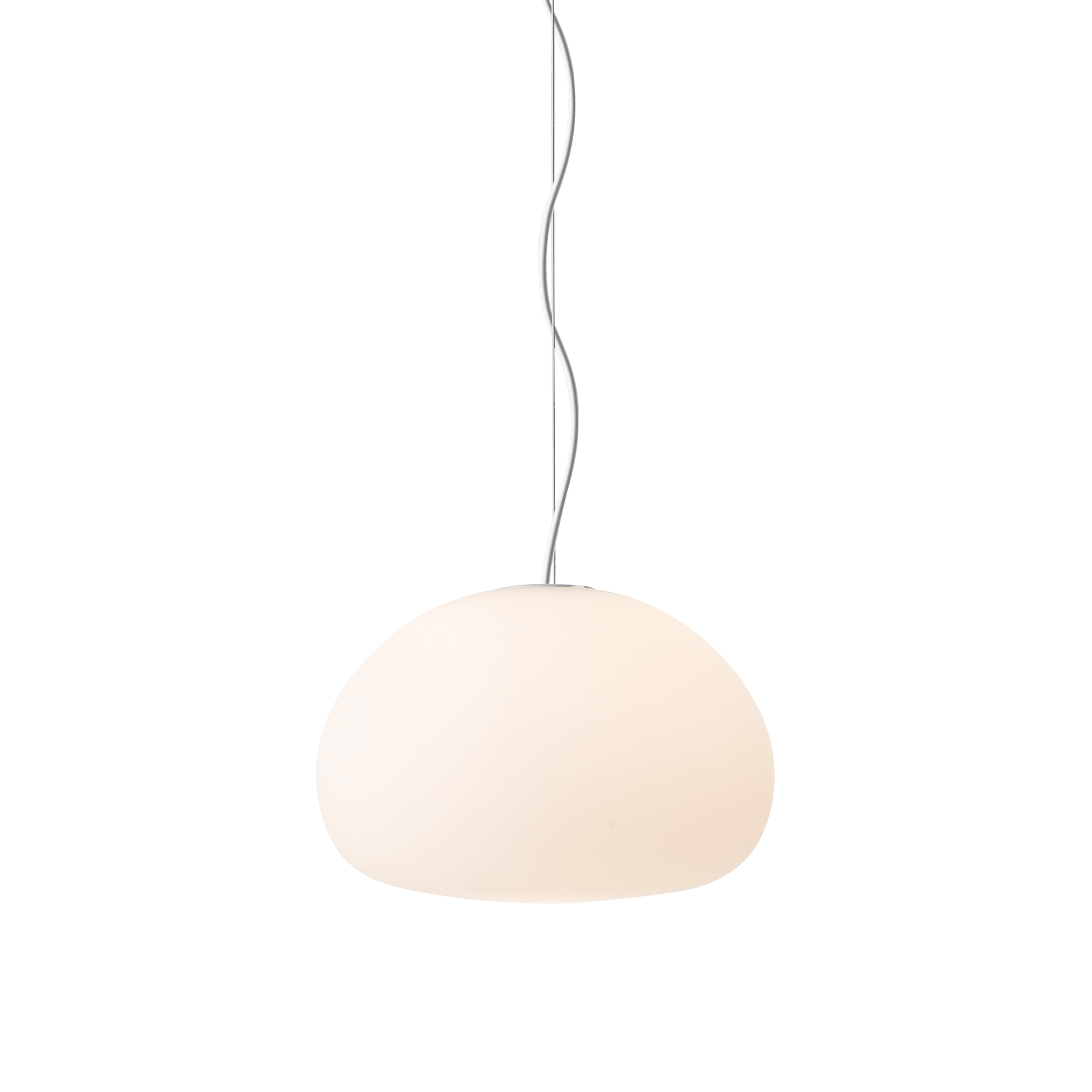 FLUID opal glass pendant lamp
