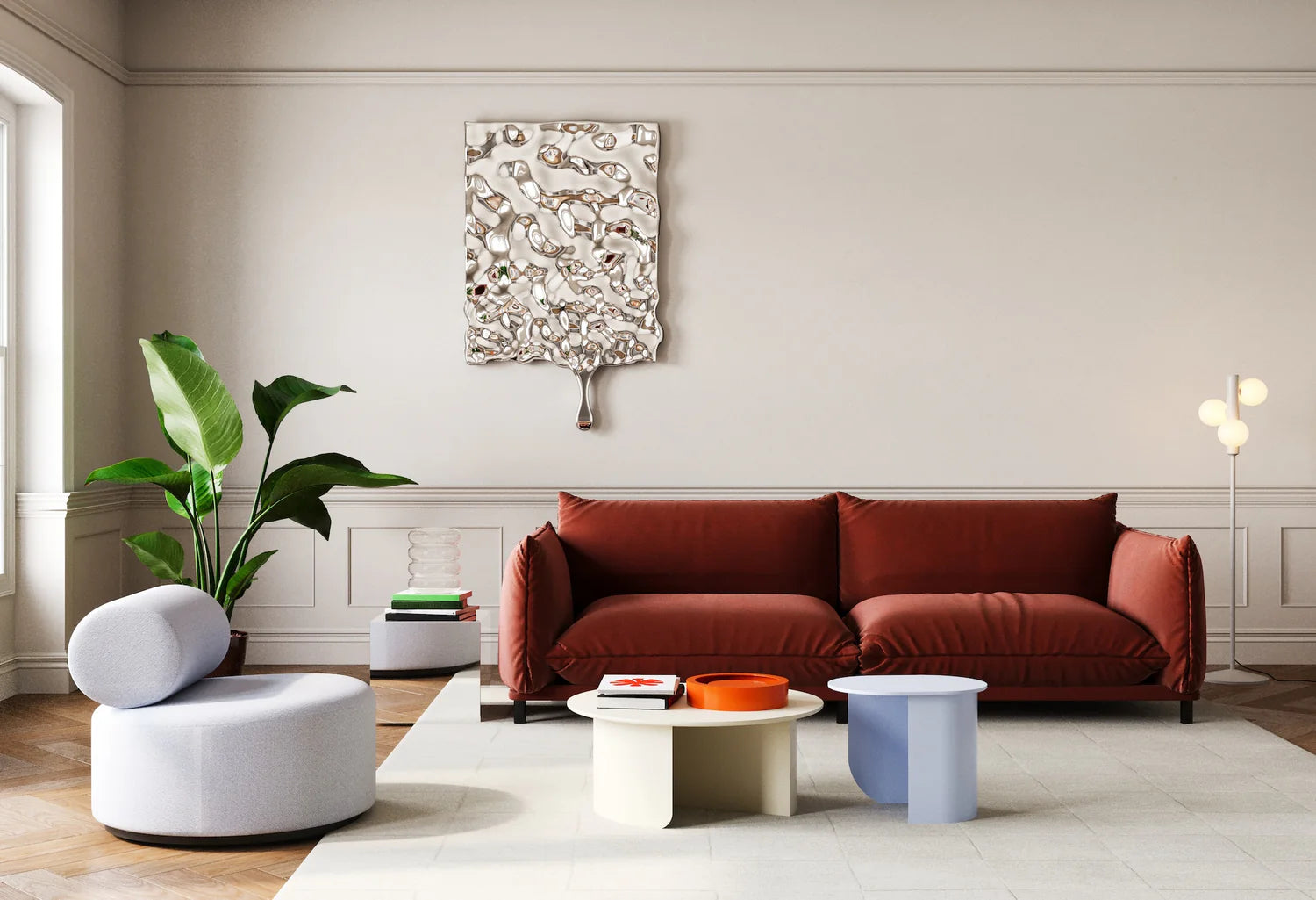 Kaffeetisch PLATEAU schwarz