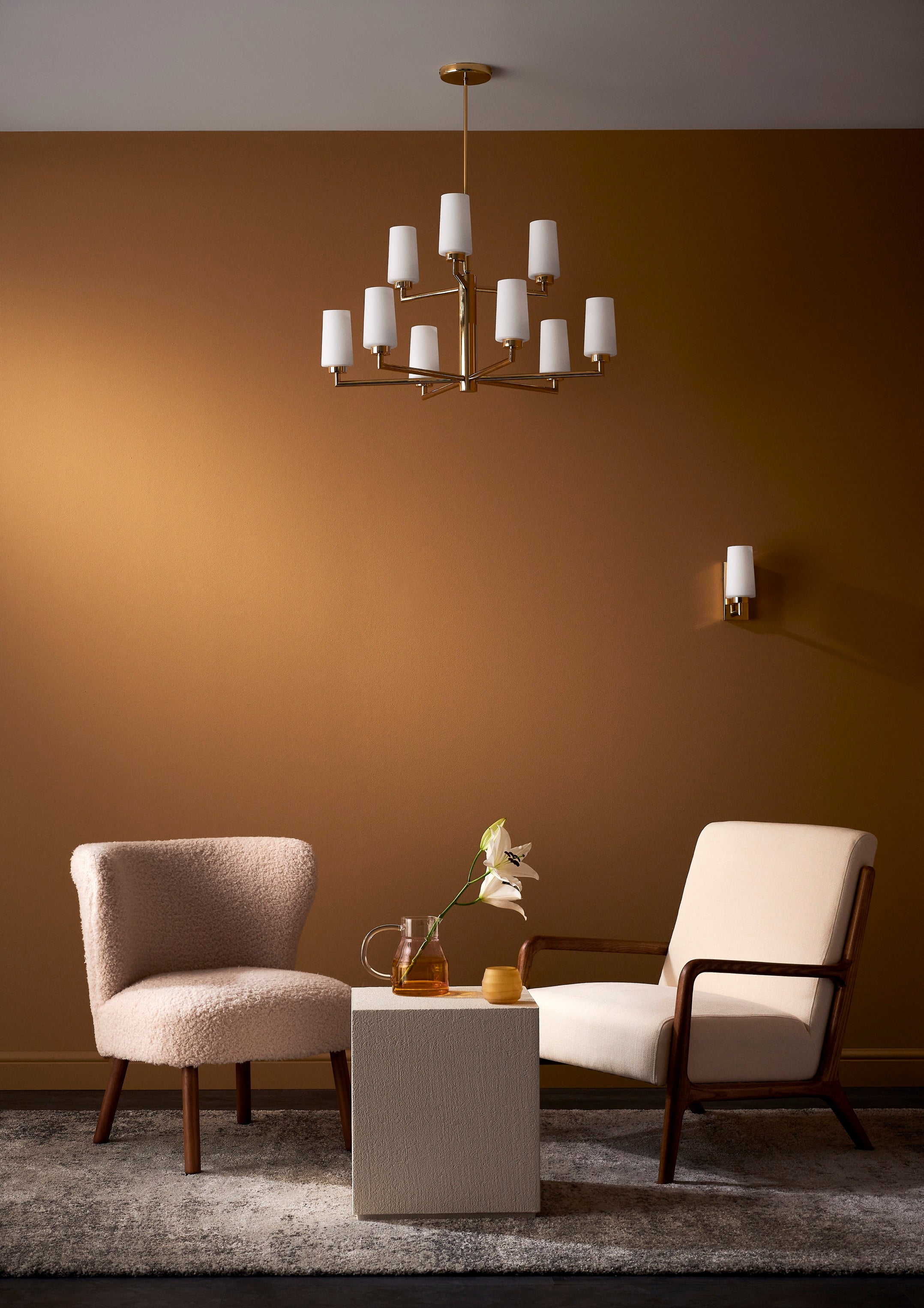 Wandleuchte GRANDE gold