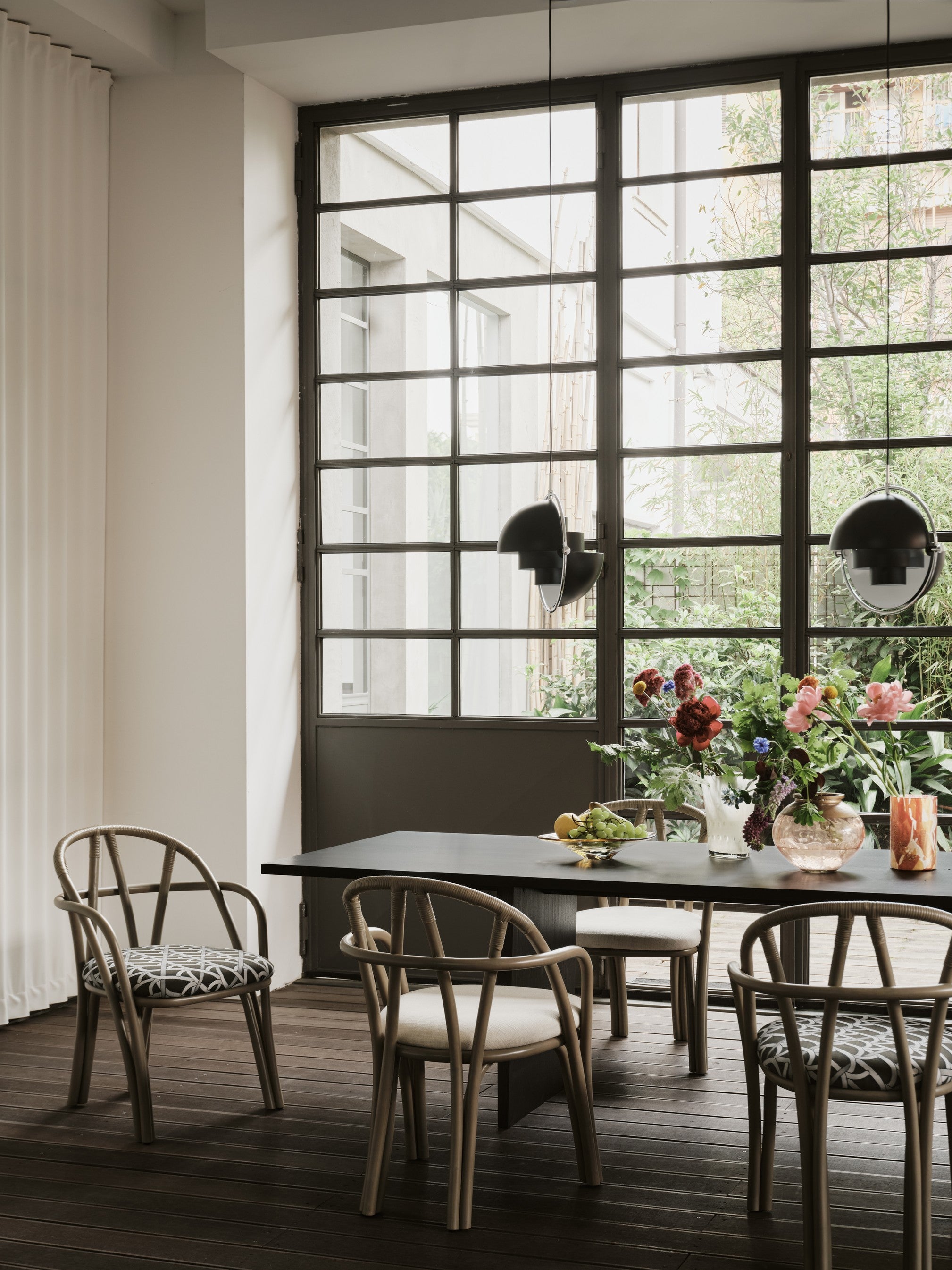 MULTI-LITE pendant lamp in matte black