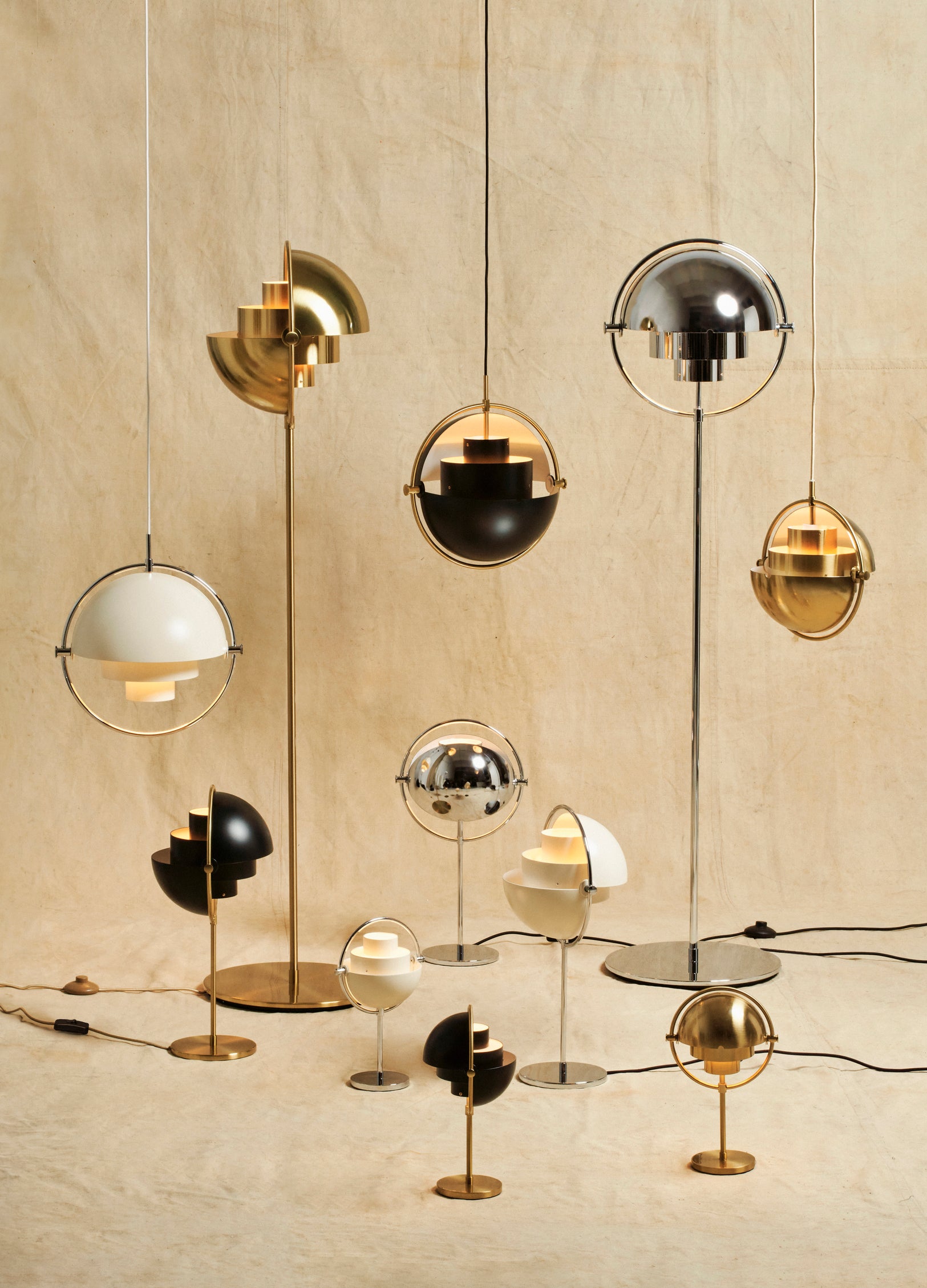 MULTI-LITE portable lamp black