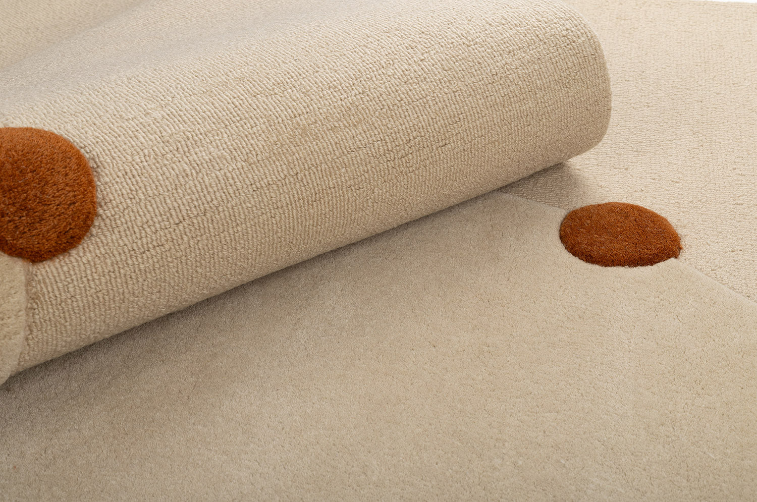 Gdynia Beige Rug with Brick Accents