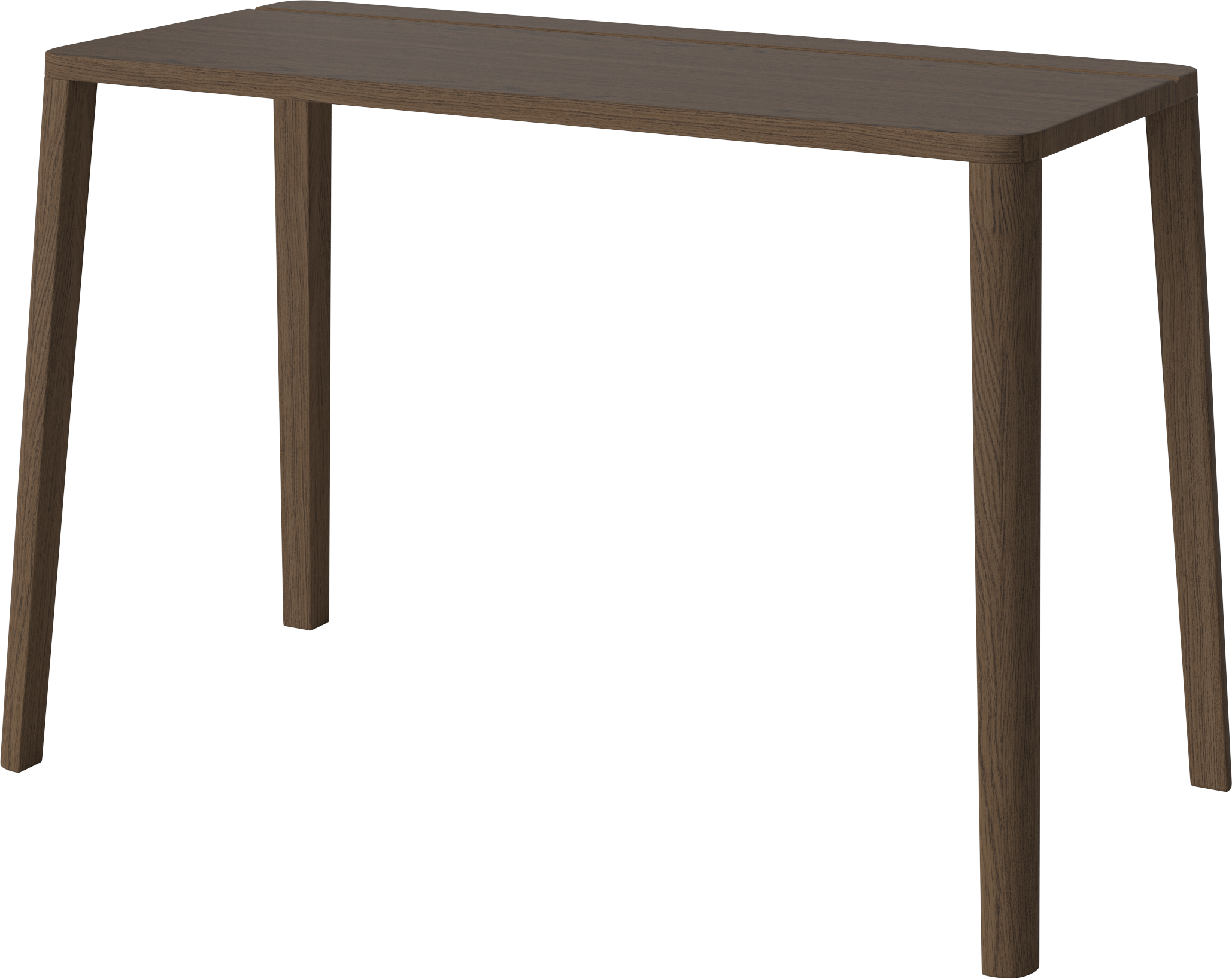 Anmutiger Schreibtisch Dark Eiche Holz