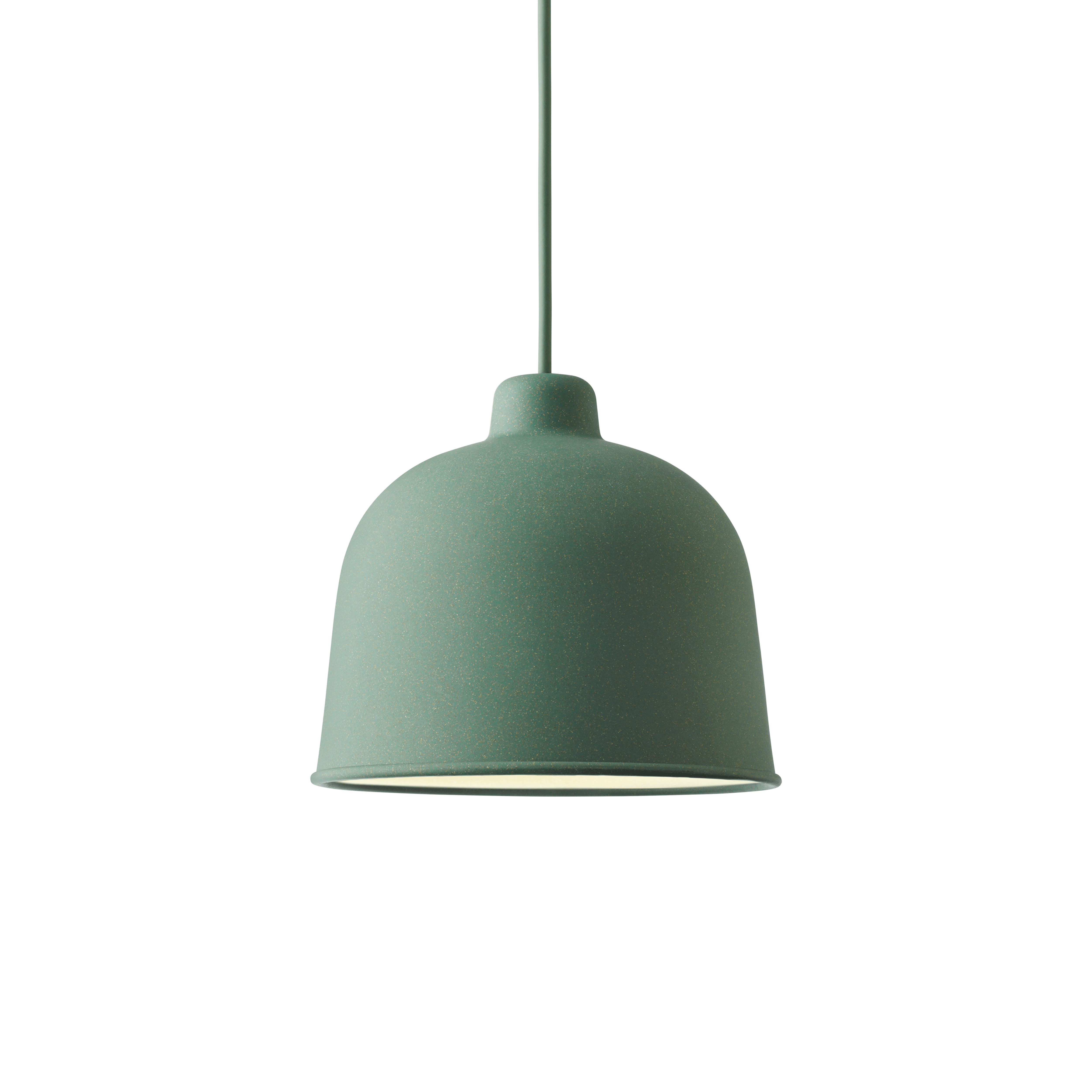 Hanging lamp GRAIN dirty green