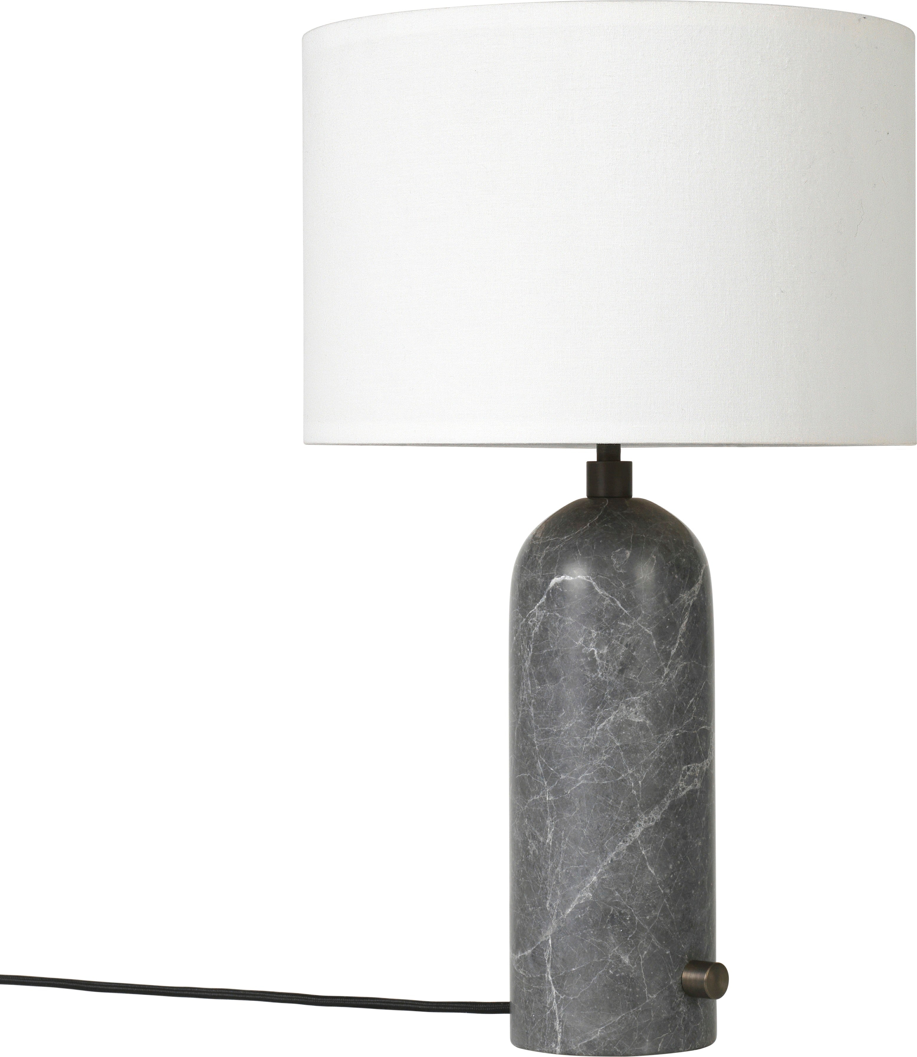 Tischlampe GRAVITY grauer Marmor