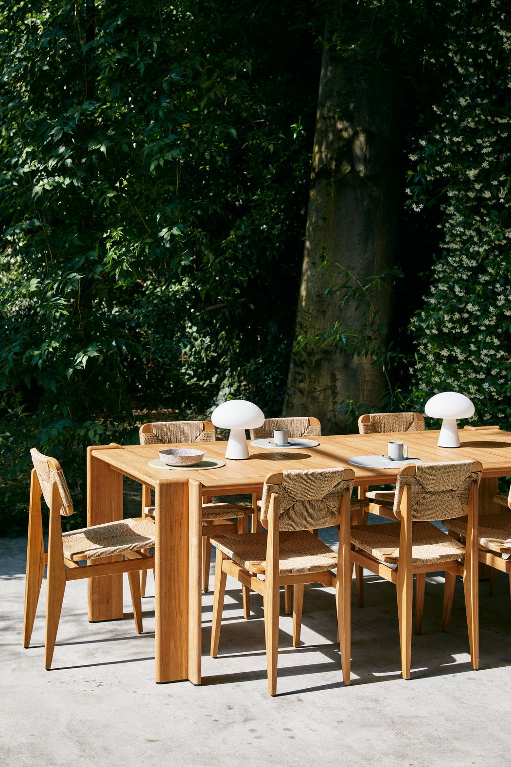 C-CHAIR Gartenstuhl aus Teakholz