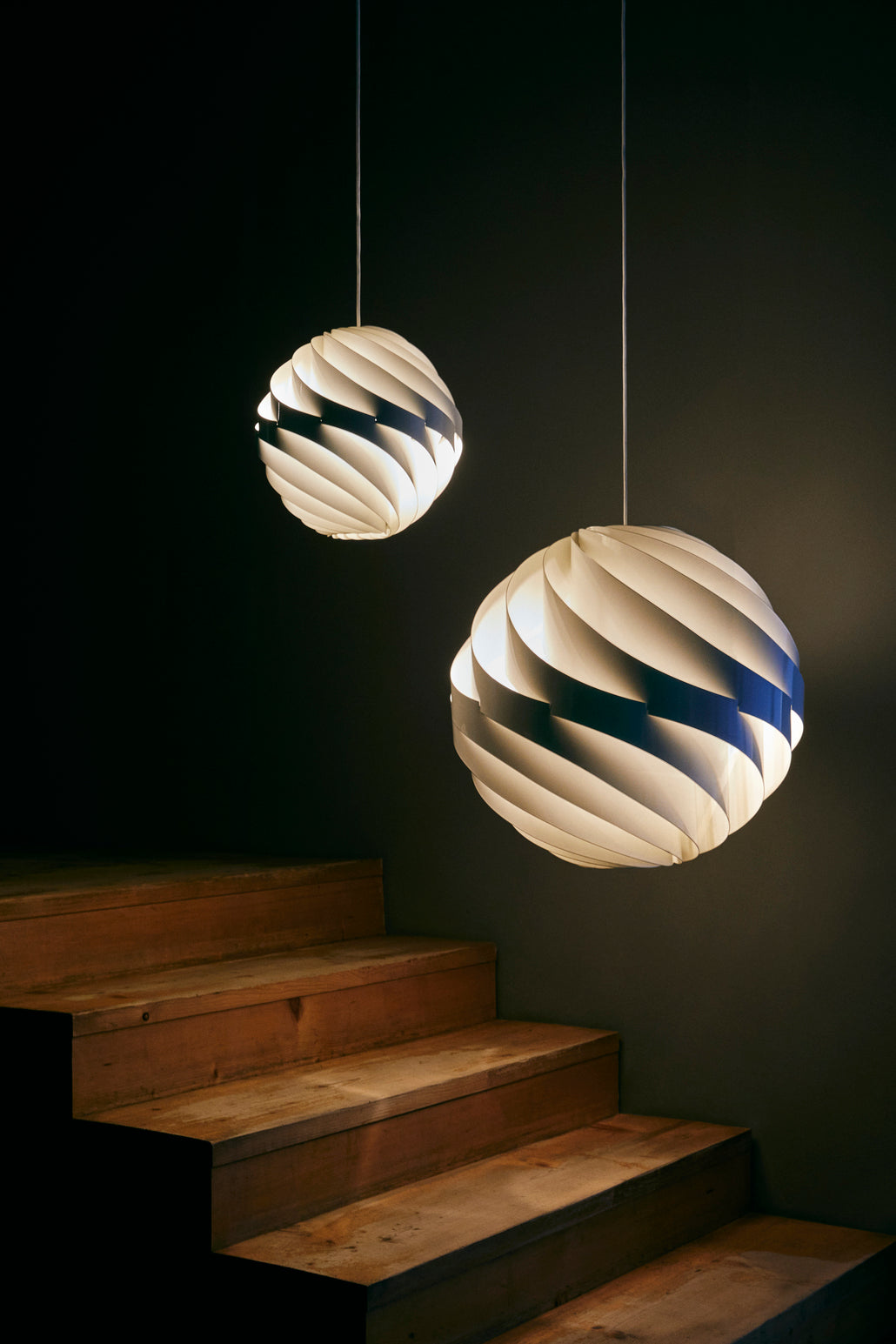 TURBO pendant lamp broken white