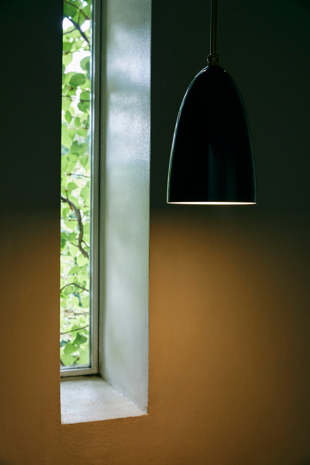 GRÄSHOPPA black pendant lamp