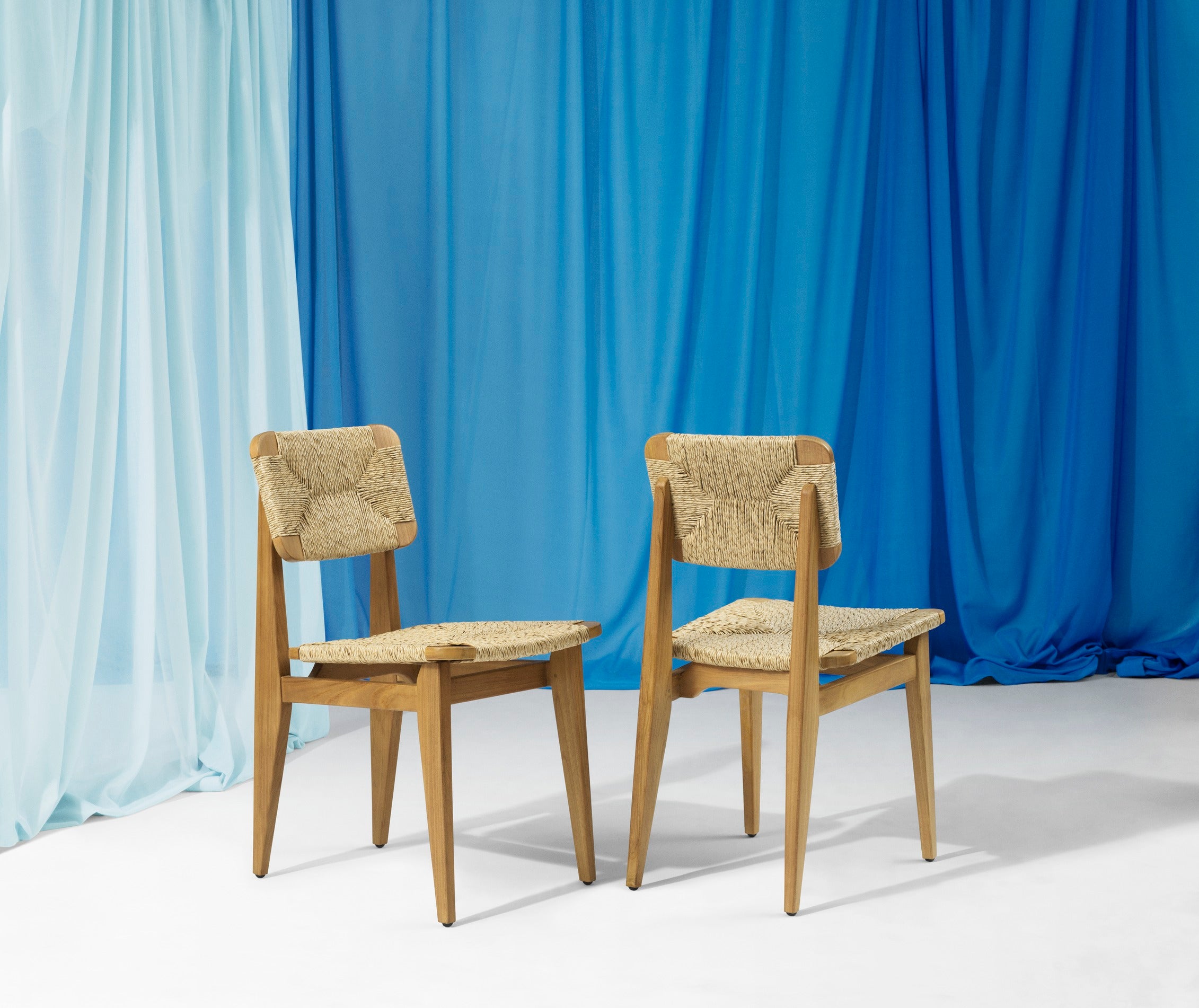 C-CHAIR Gartenstuhl aus Teakholz