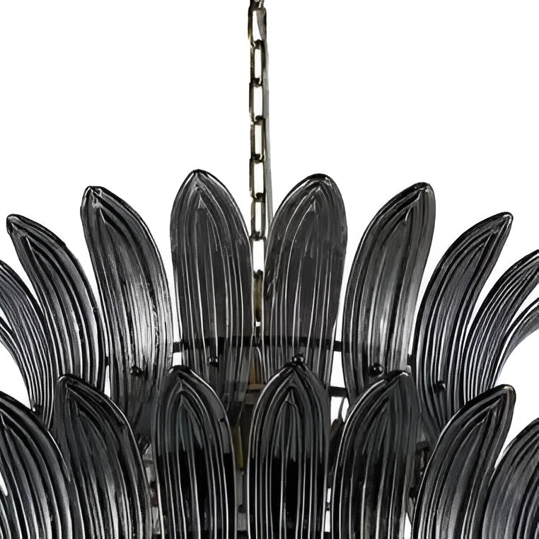 Salina Pendelleuchte mit rauchigem Glas