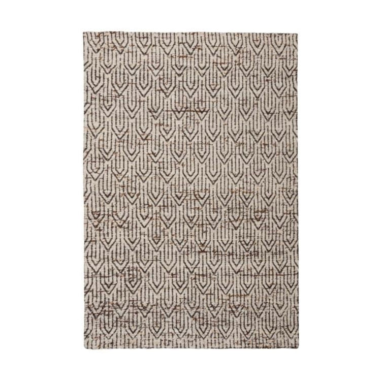 Teppich JOSLIN beige mit braunem