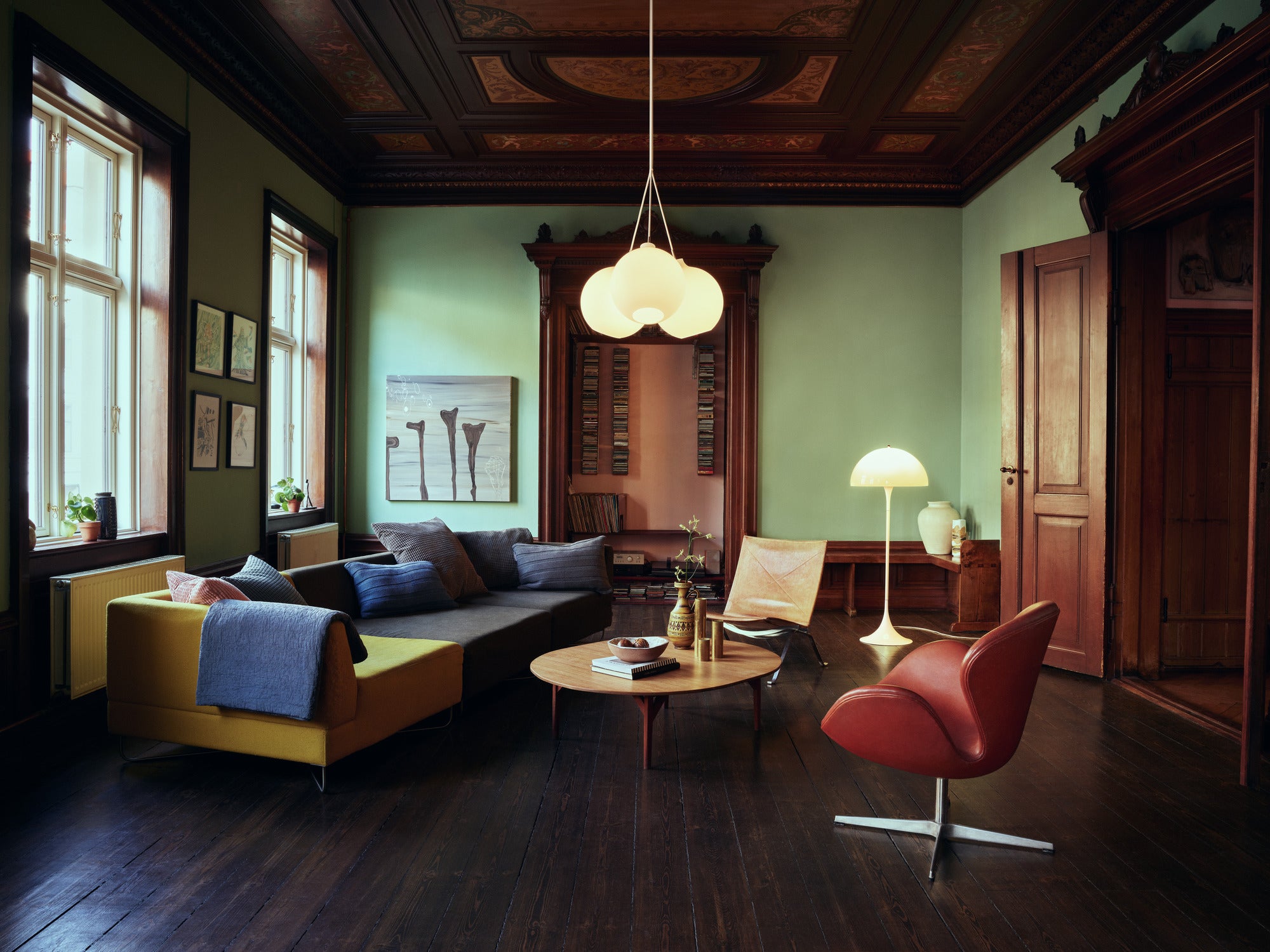 PANTHELLA Floor Lamp White