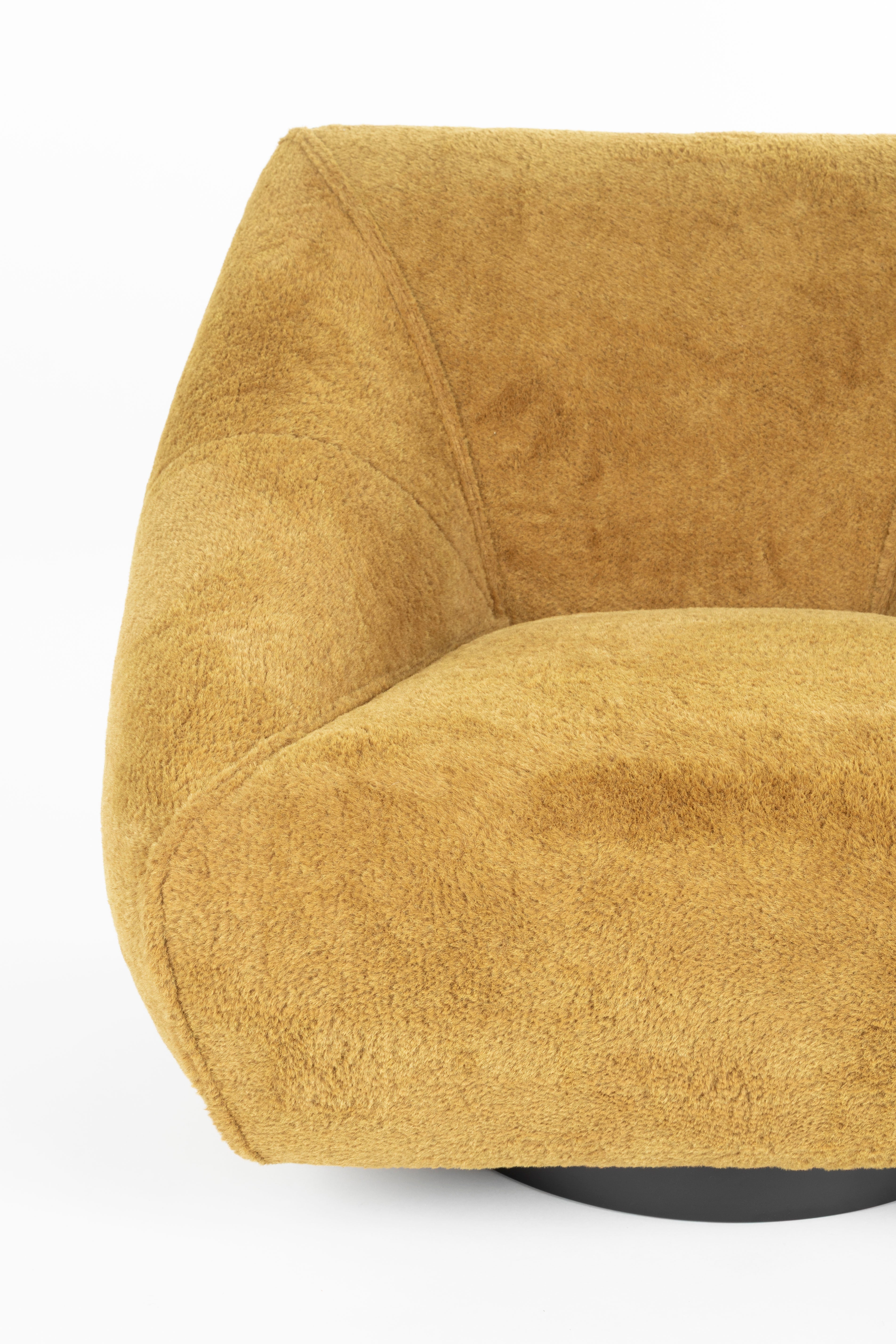Fotel obrotowy JUMP ochre