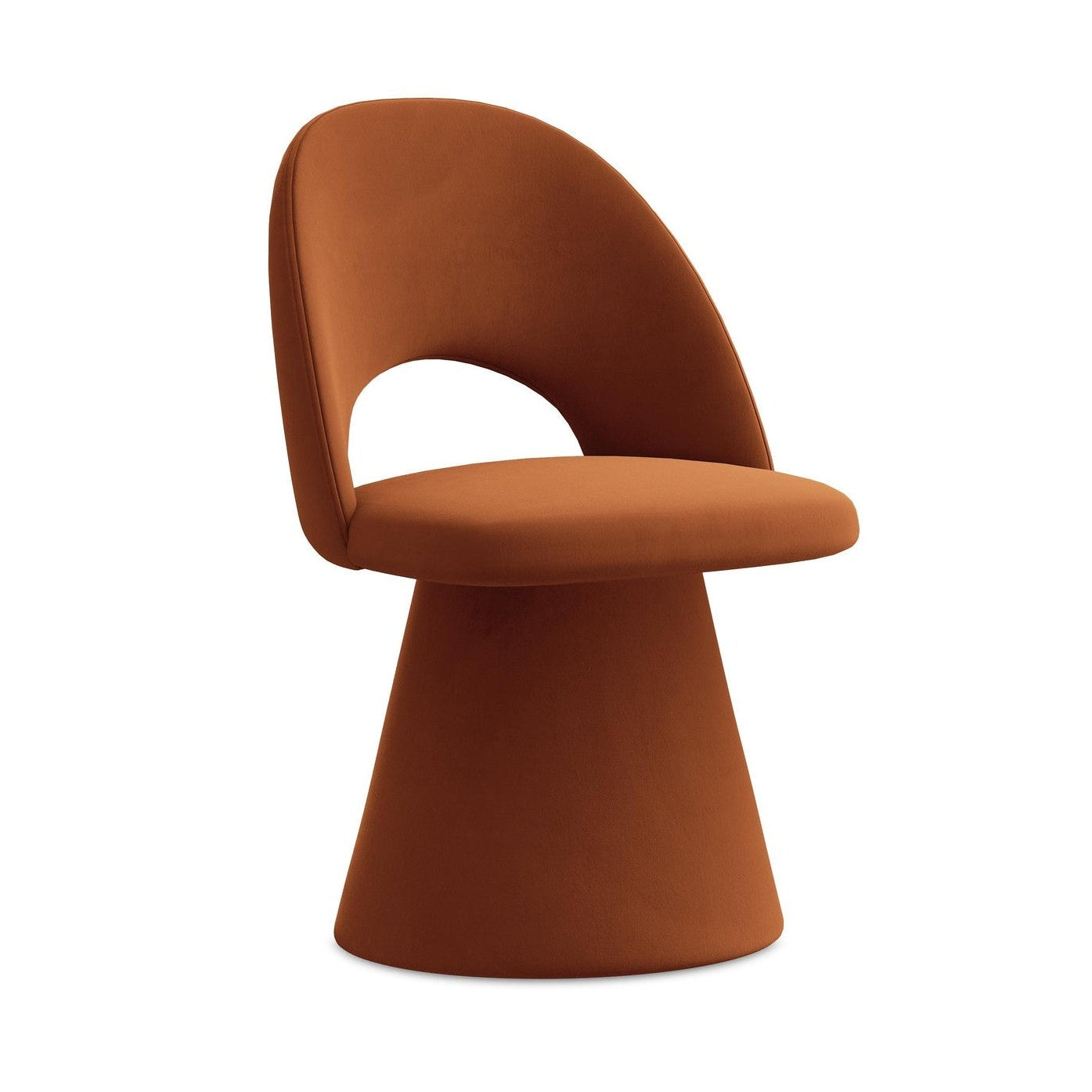Velvet Chair KALO Terracotta