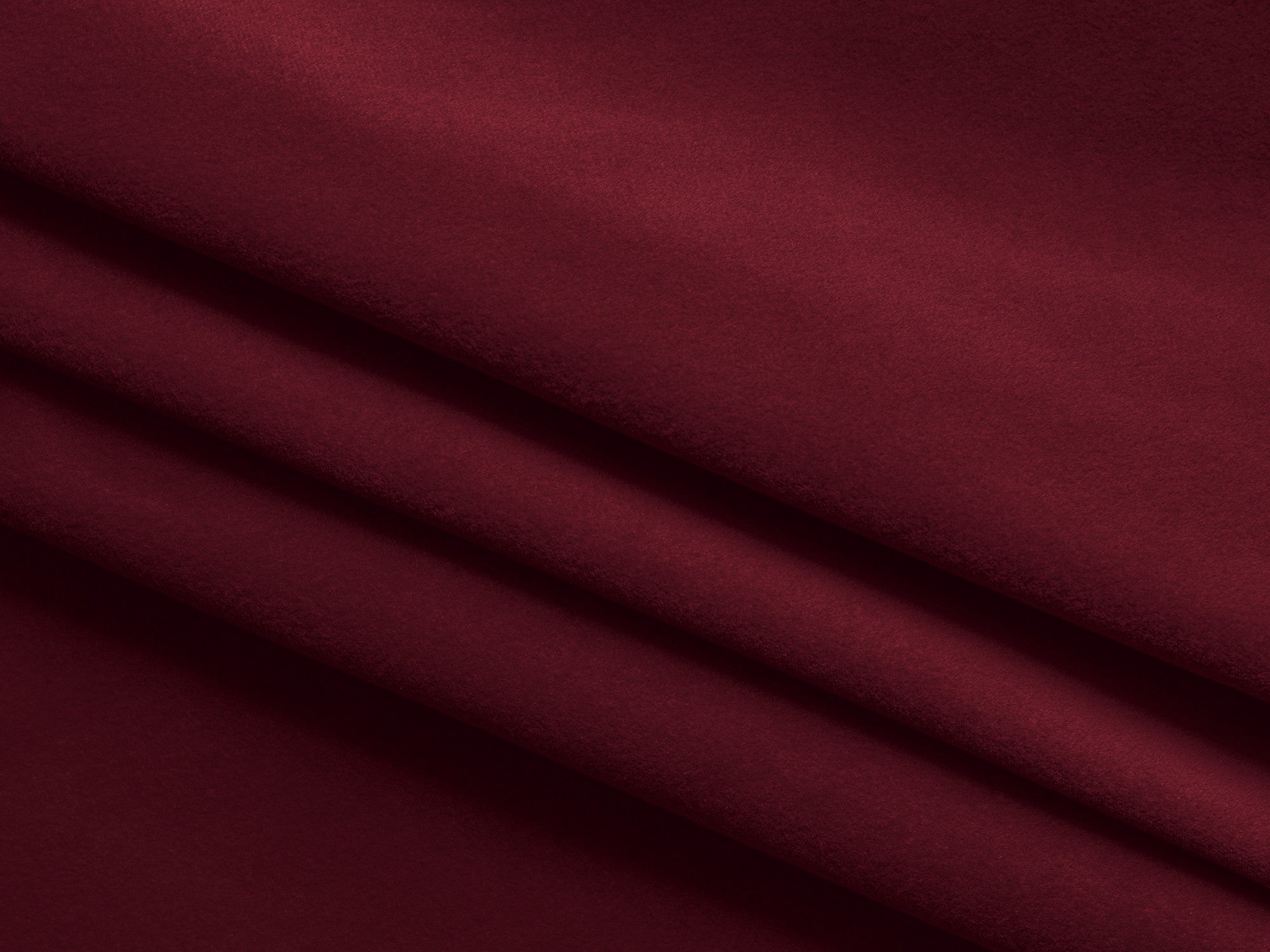 Burgundy 3-Seater Velvet Sofa with Sleeping Function KAPUA