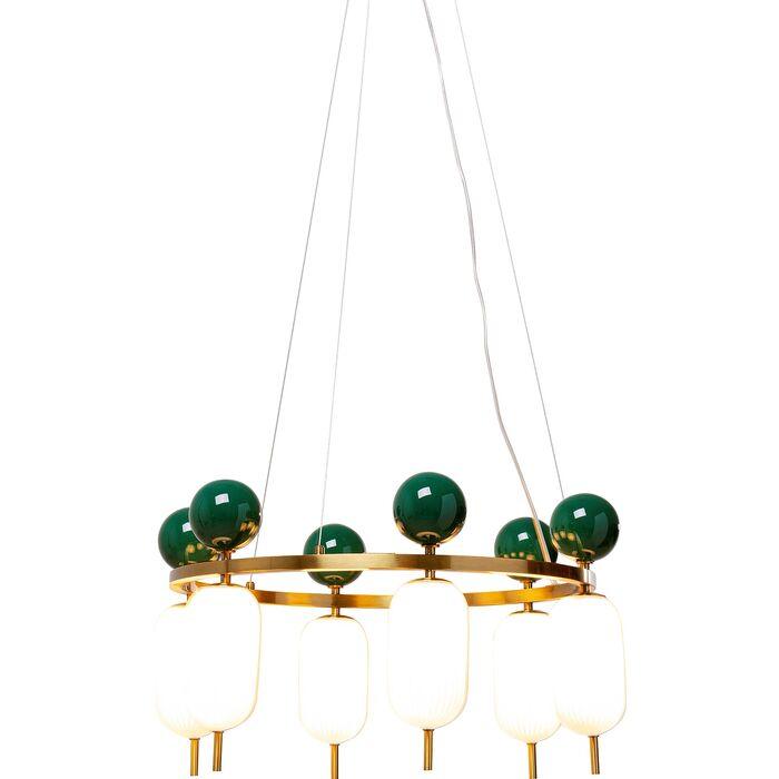Charleston Green Hanging Lamp mit Golden
