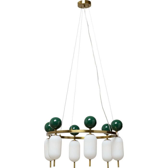Charleston Green Hanging Lamp mit Golden