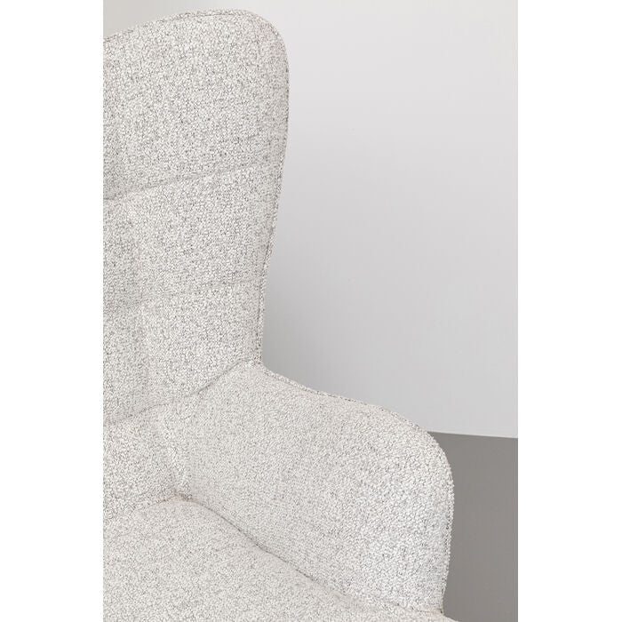 Oscar rotary chair cream melange