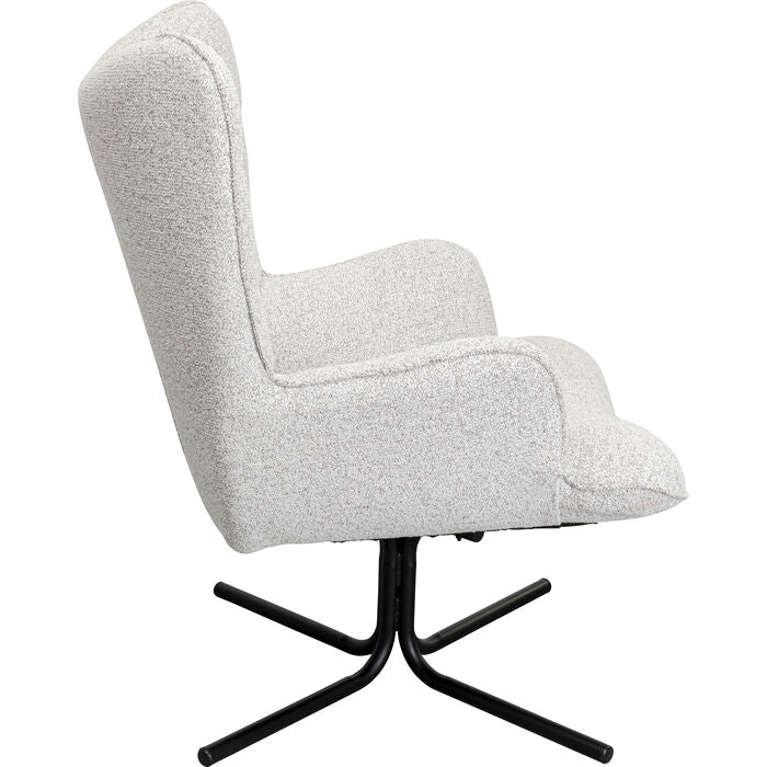 Oscar rotary chair cream melange