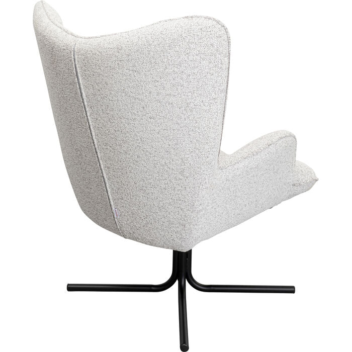 Oscar rotary chair cream melange