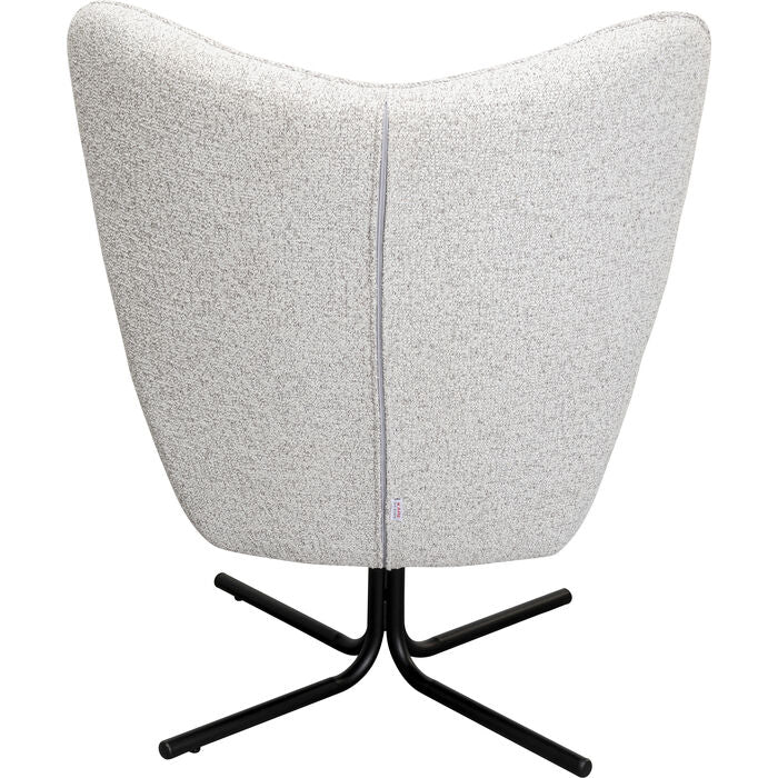 Oscar rotary chair cream melange