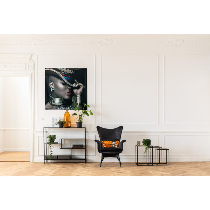 Konsole mit Regalen Black Loft