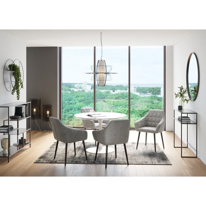 Konsole mit Regalen Black Loft