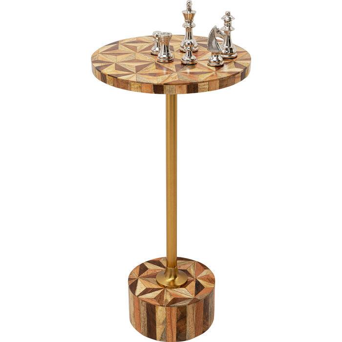 Domero Geo brown side table