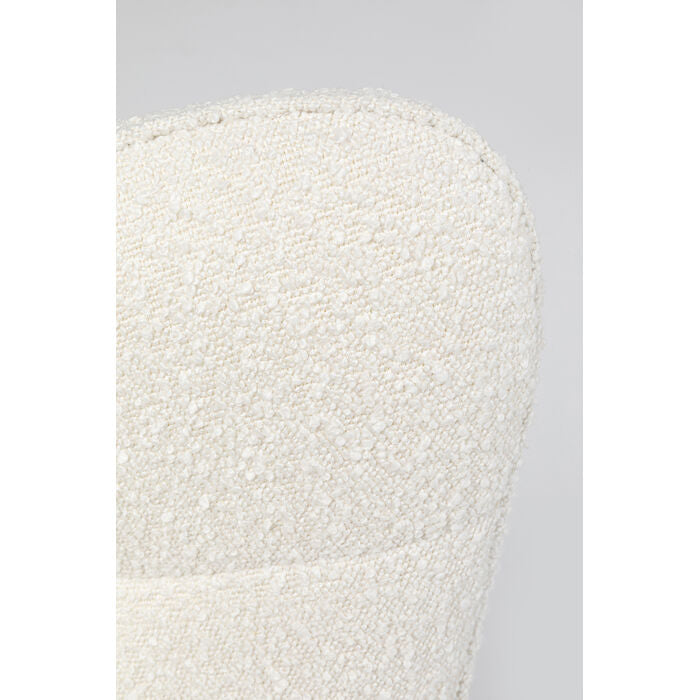 BouCle Cream Oscar Rotary Armcha