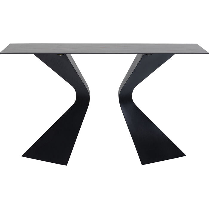 Gloria Black Ceramics Konsole