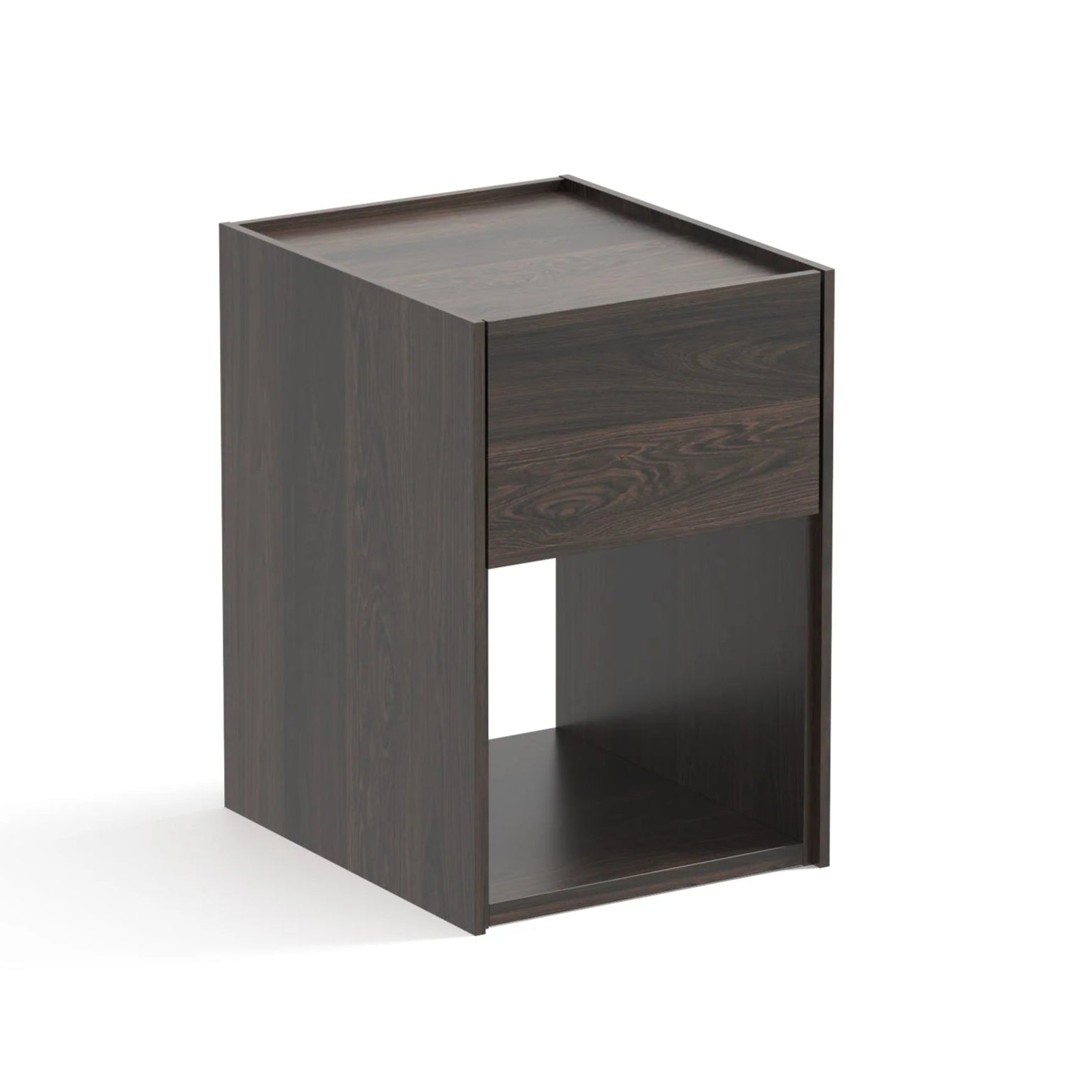 KARI Nightstand in Ebony Oak Wood