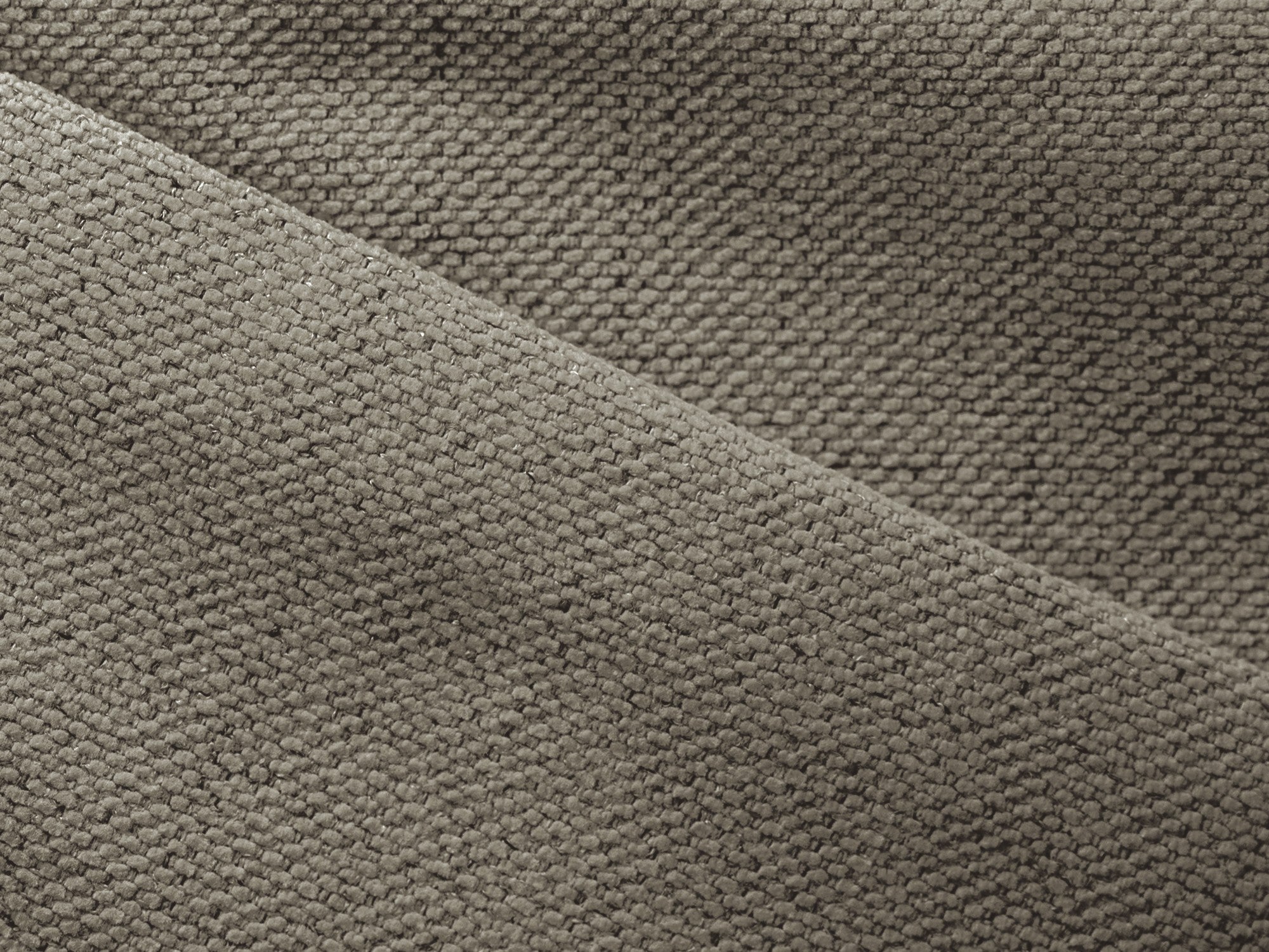Left-sided corner sofa bed KONA in dark beige