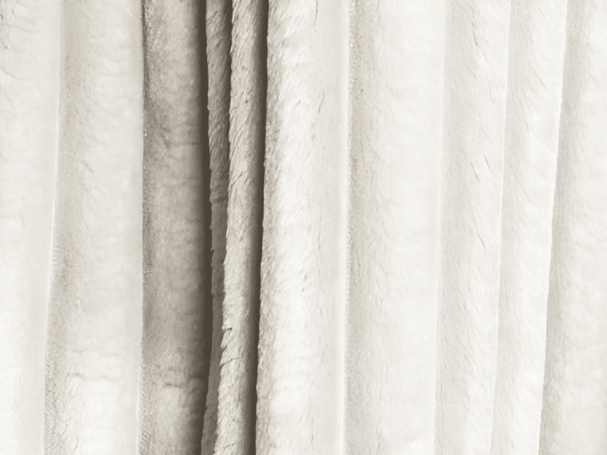 Linksseitige Schlafcouch KONA in hellbeigem Cord