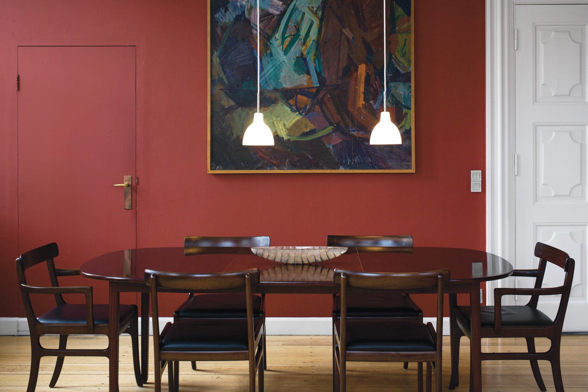 TOLDBOD GLASS White Pendant Lamp