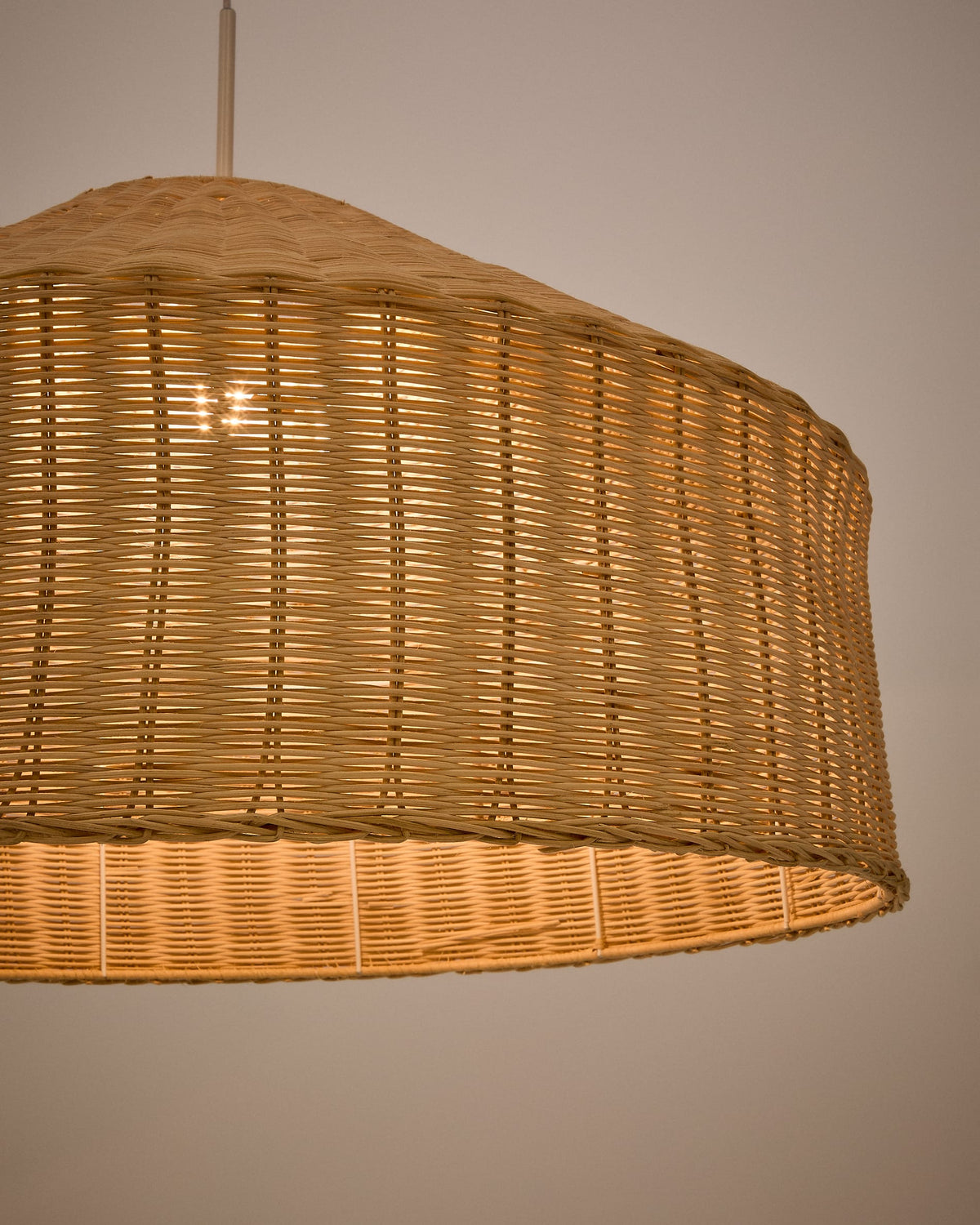 Abażur ENNIA naturalny rattan – ujęcie 8