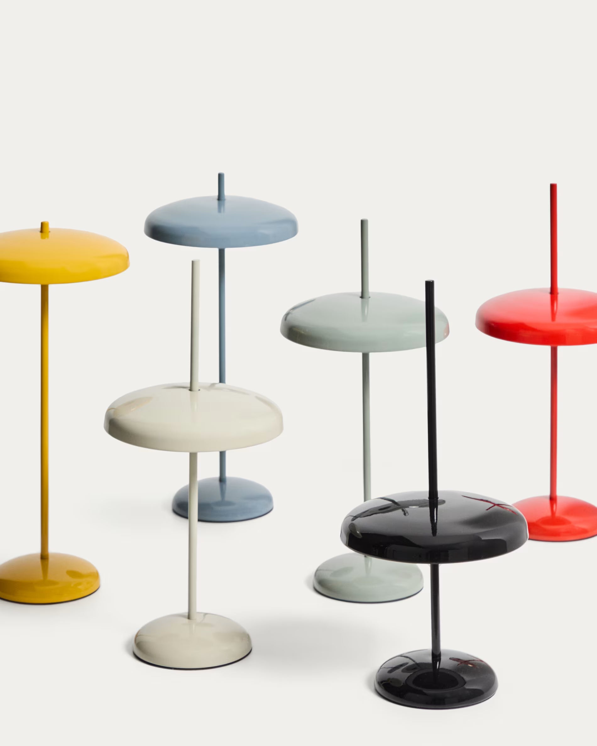 Tragbare Lampe PORTE himmelblau