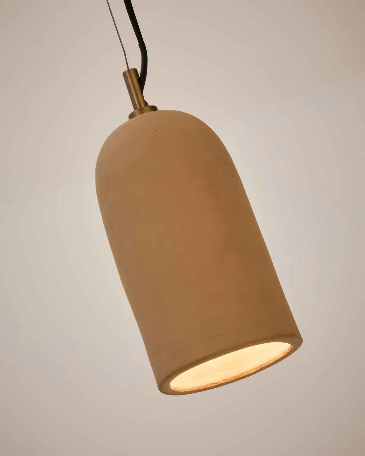 Madsen terracotta hanging lamp