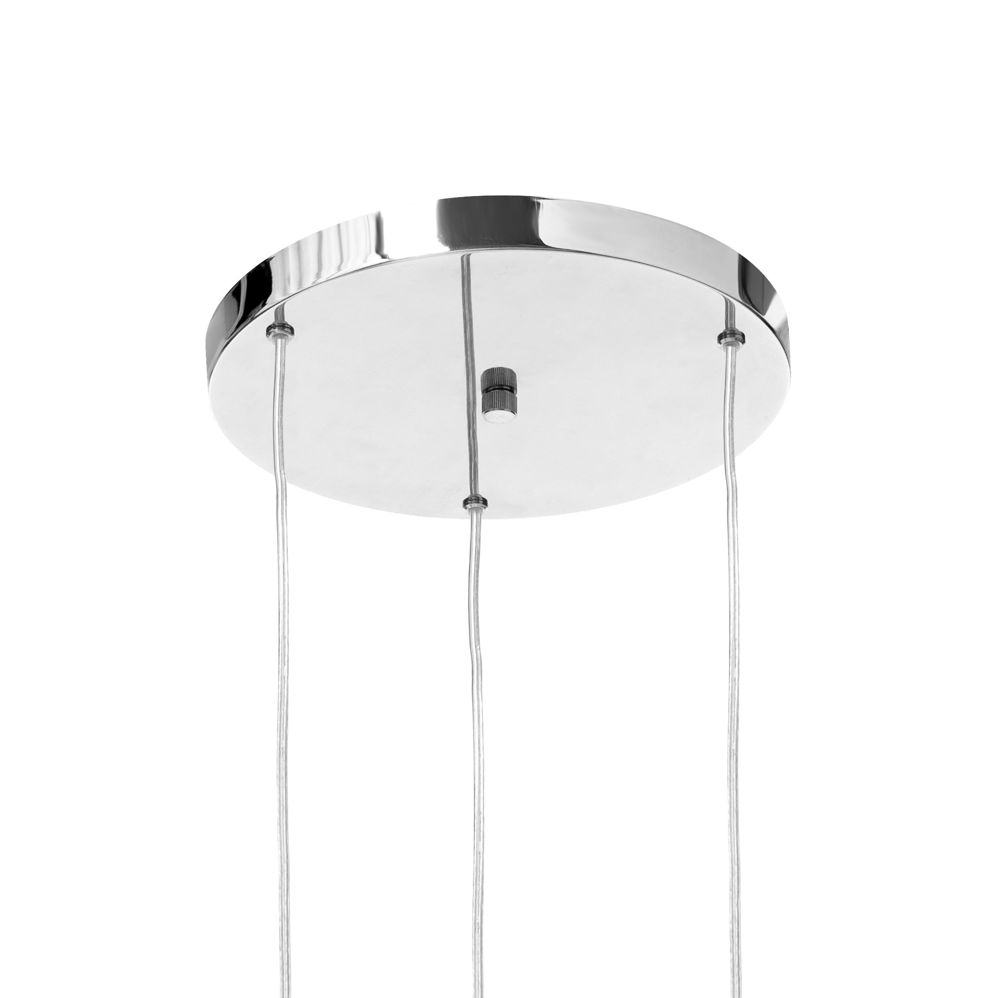 Three-point pendant lamp LAMIA chrome