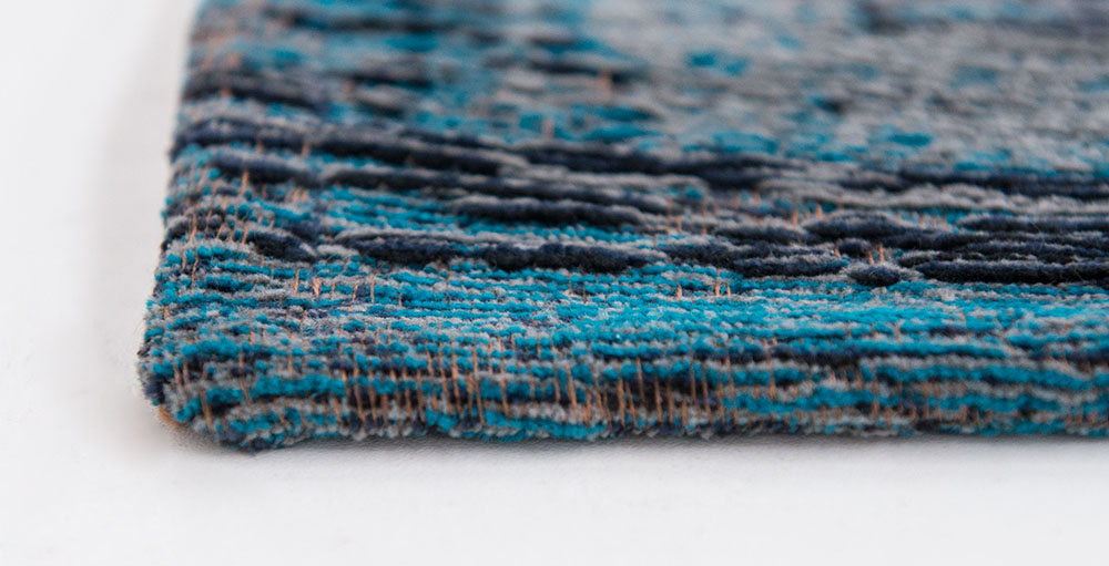 Medallon Gray Turquoise Turquoise-gray rug