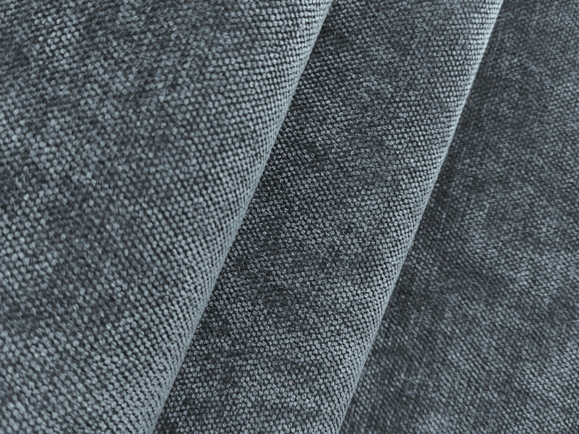 3-Seater Sofa with Sleeping Function LOHI Denim Blue Chenille