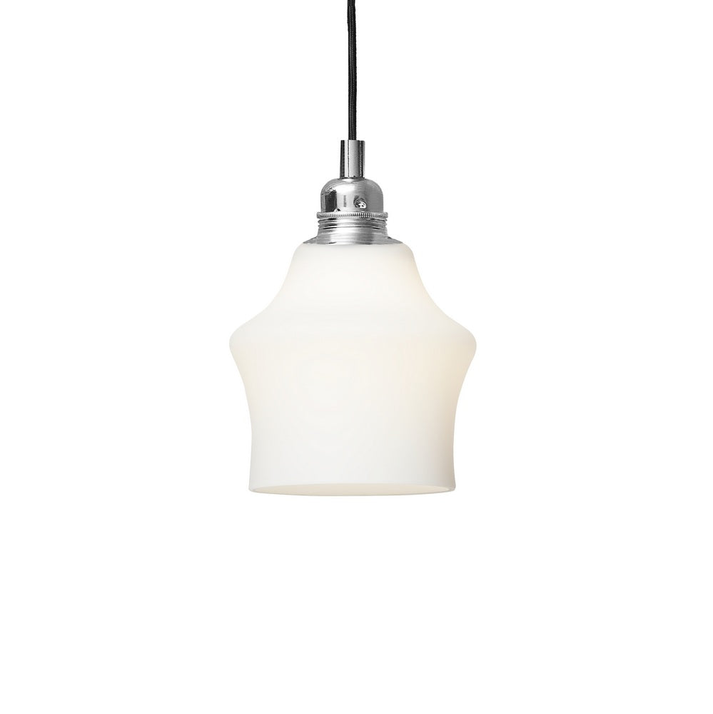 LONGIS WHITE II Pendant Lamp white with shiny chrome