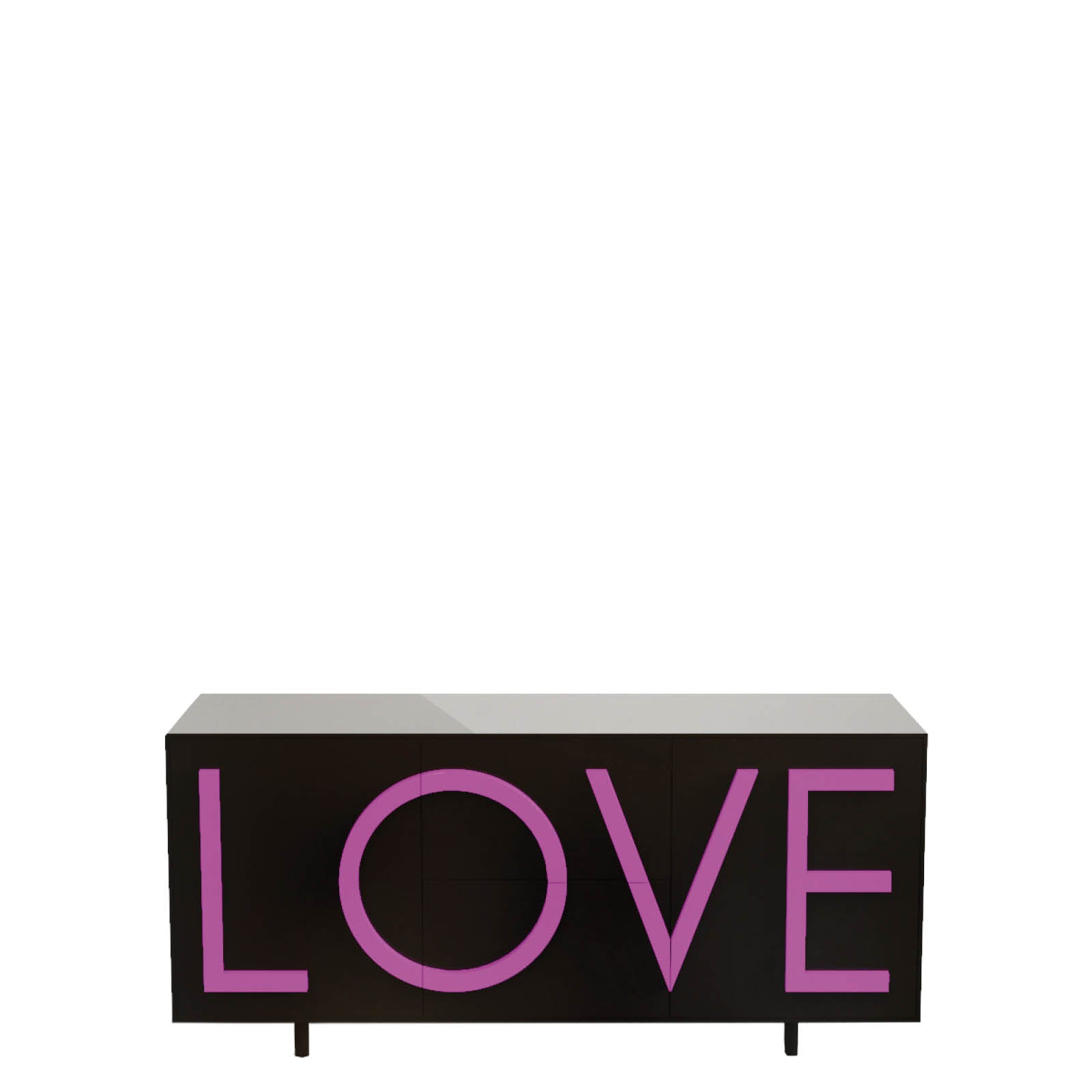 LOVE Kommode schwarz