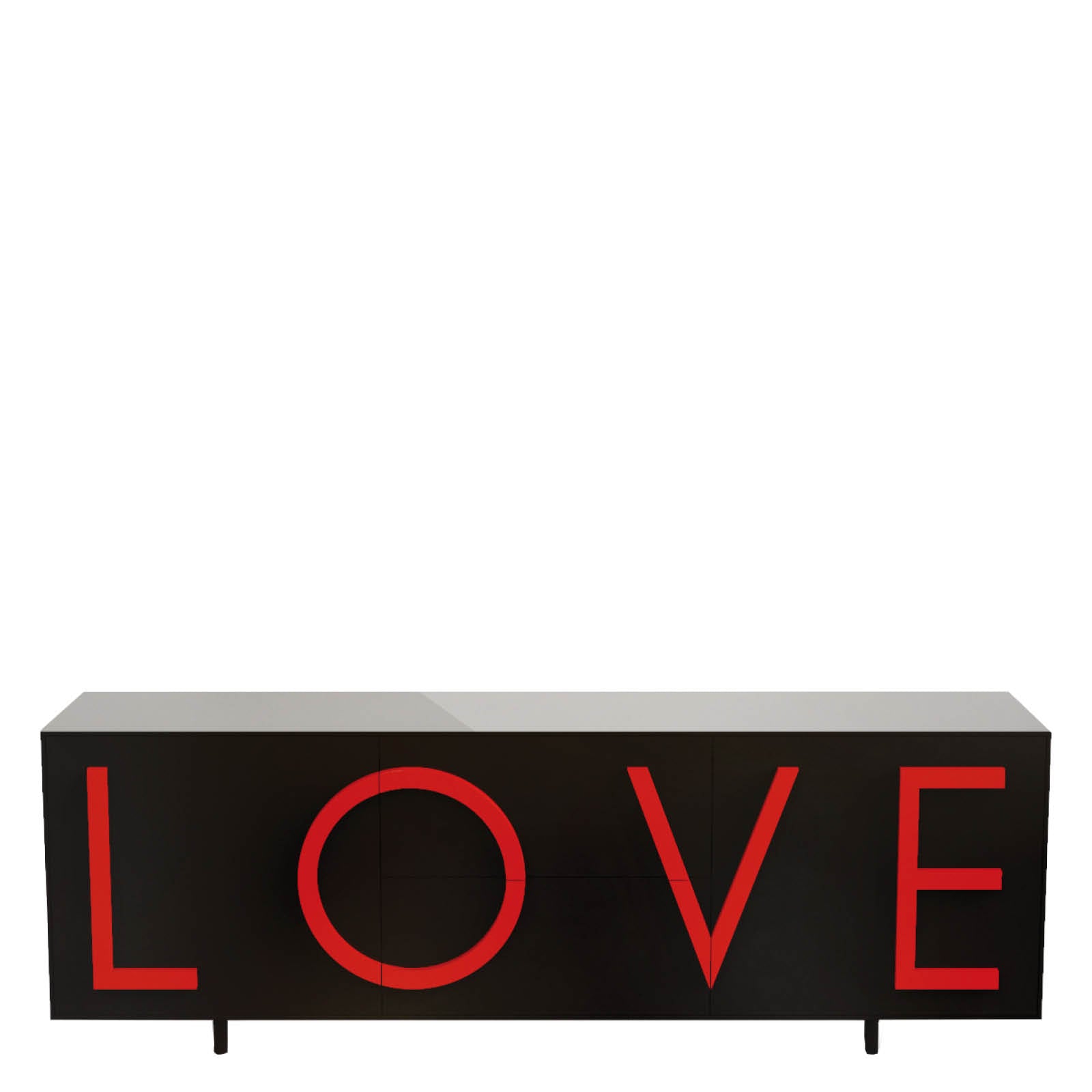LOVE Kommode schwarz