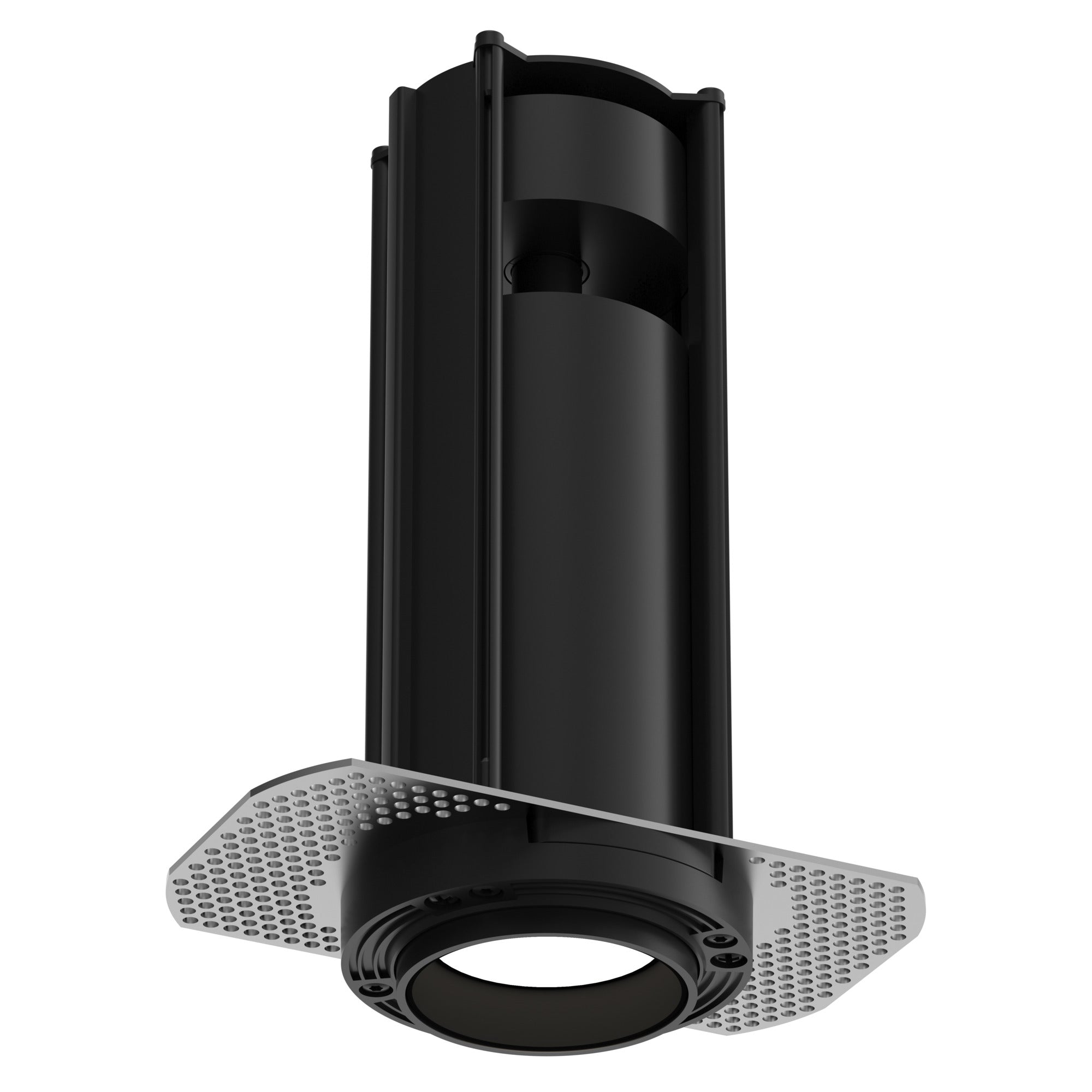 LP 051 SEMI-RECESSED black recessed spotlight