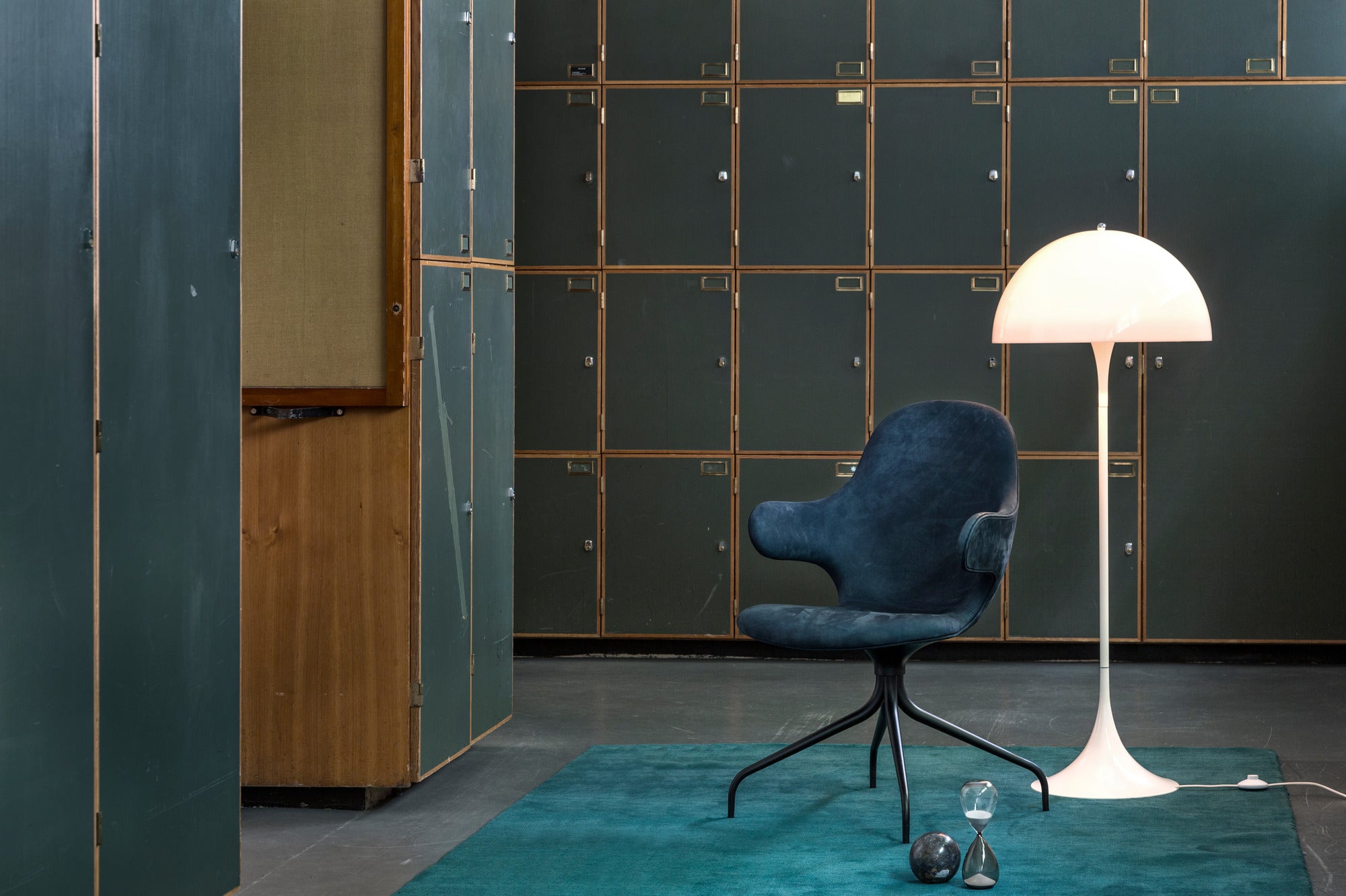 PANTHELLA Floor Lamp White