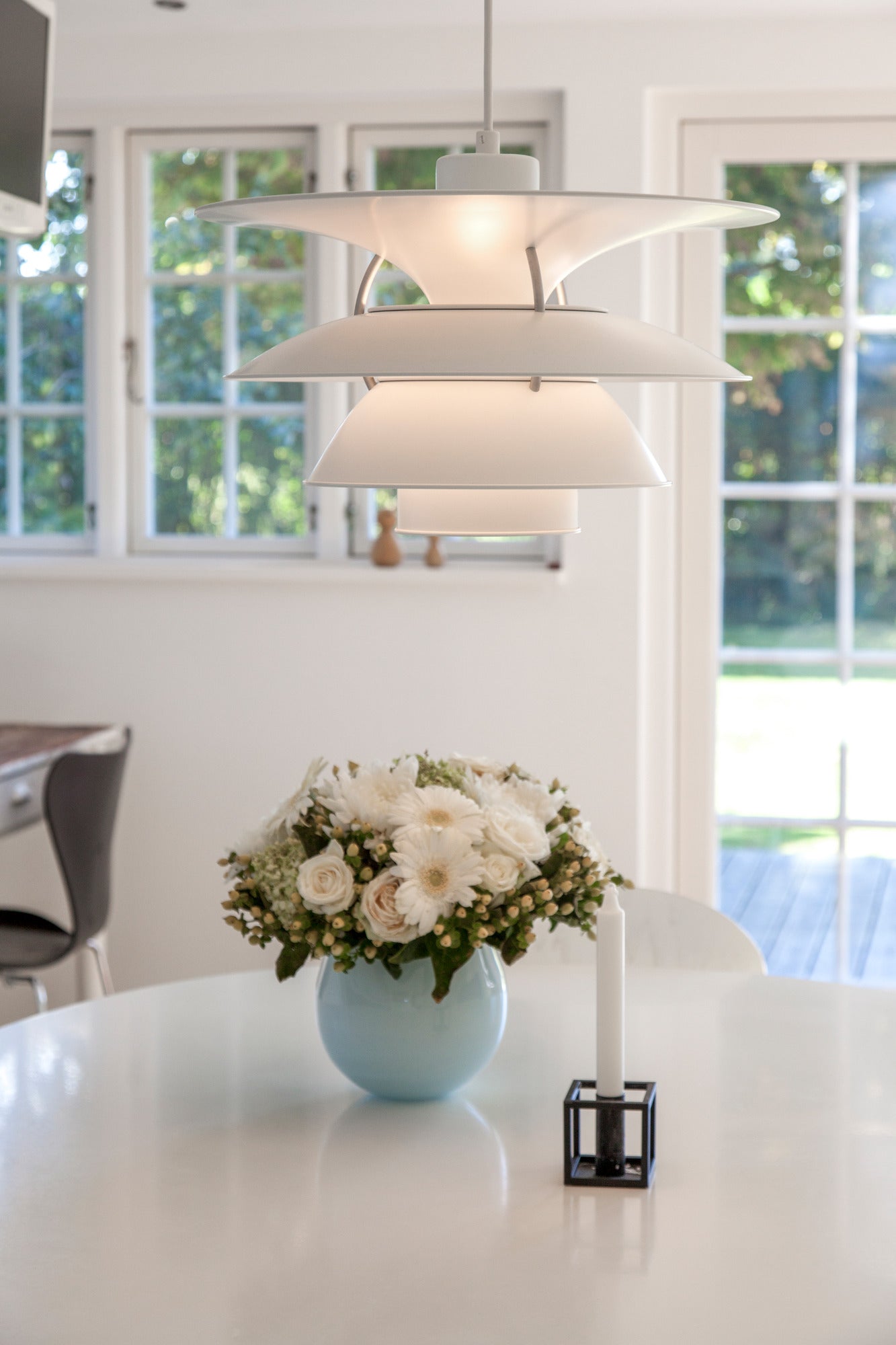 PH 5-4½ & PH 6½-6 White Pendant Lamp